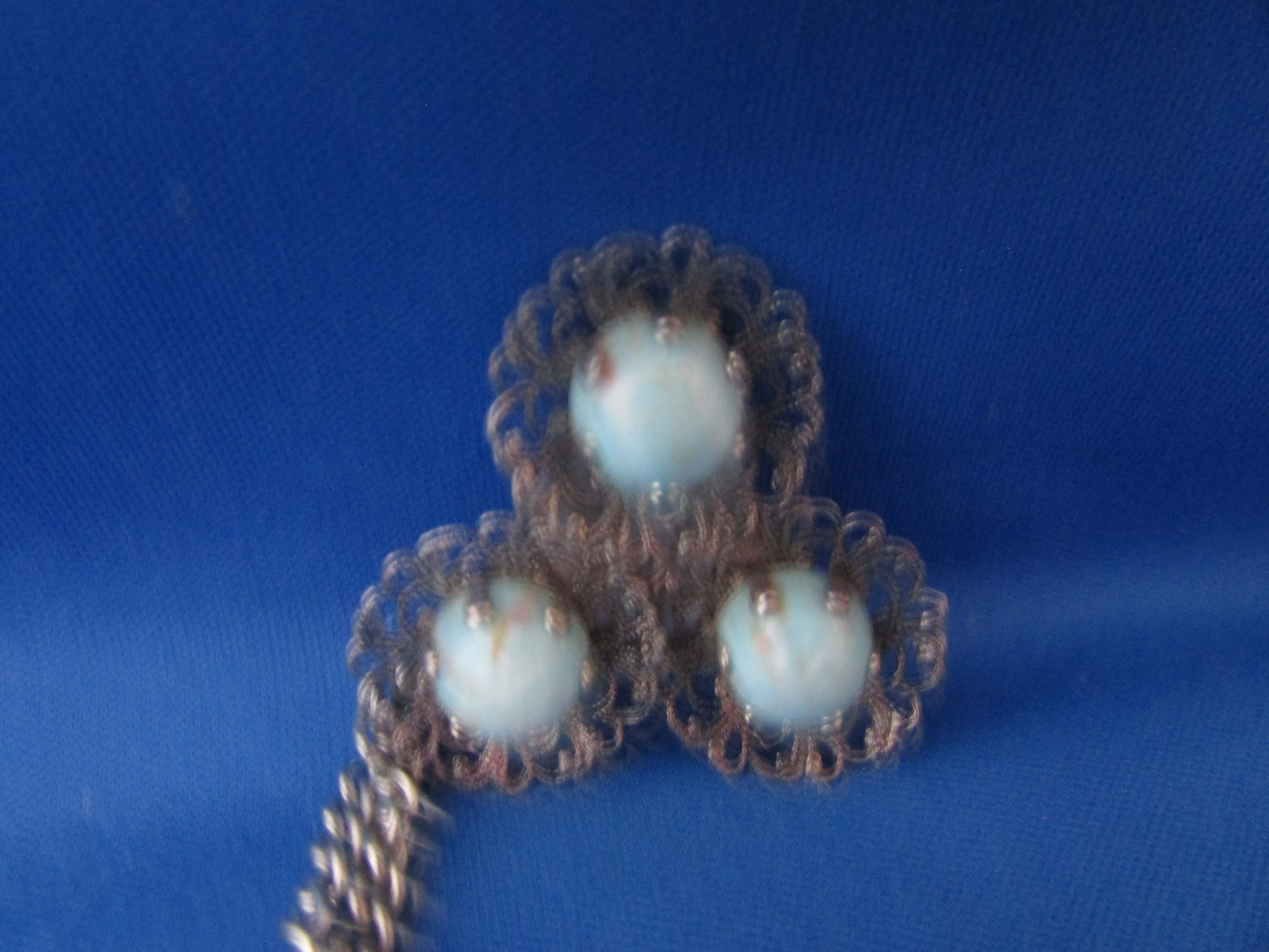 Faux Turquoise Sweater Pins