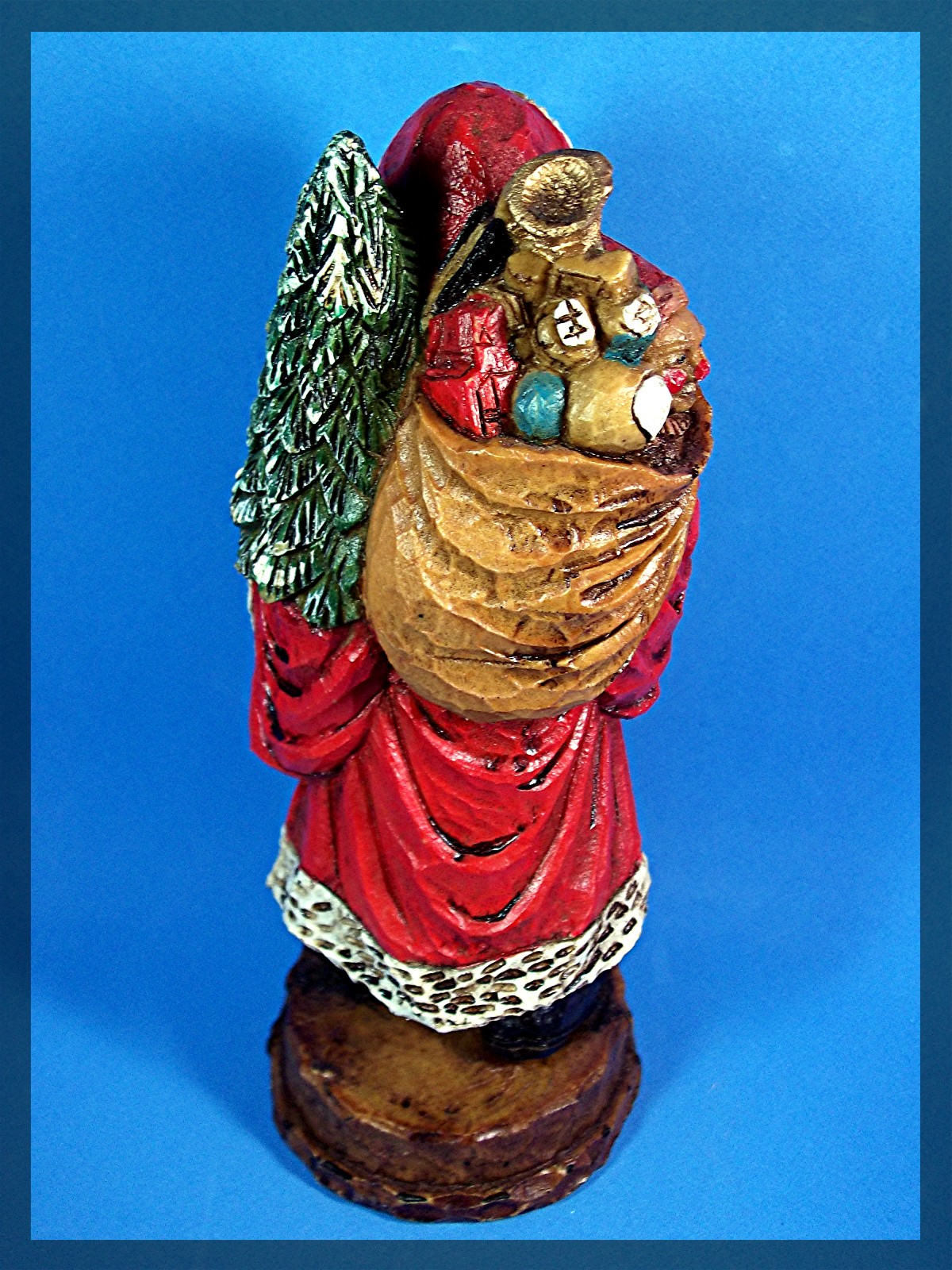 Pine Lake, Santa Claus statue - 1988