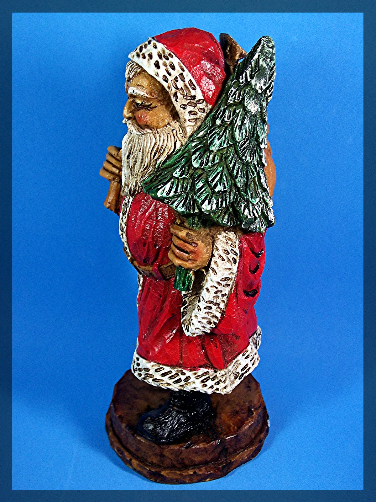 Pine Lake, Santa Claus statue - 1988