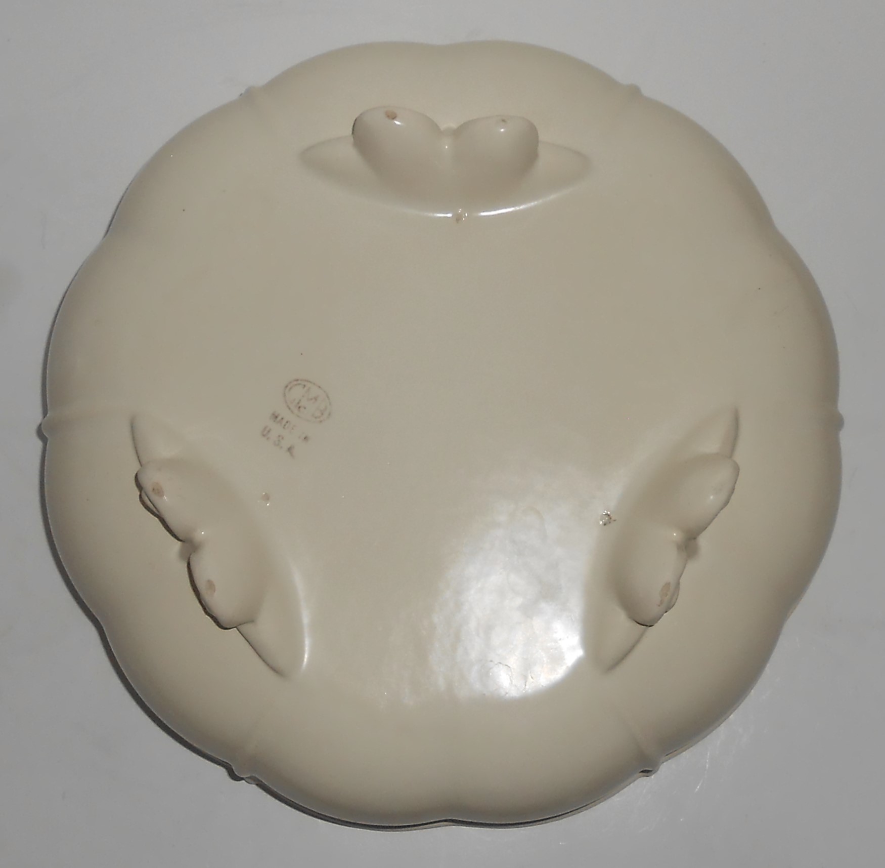 Franciscan Tropico Art Garden Ware #51 Ivory Art Bowl