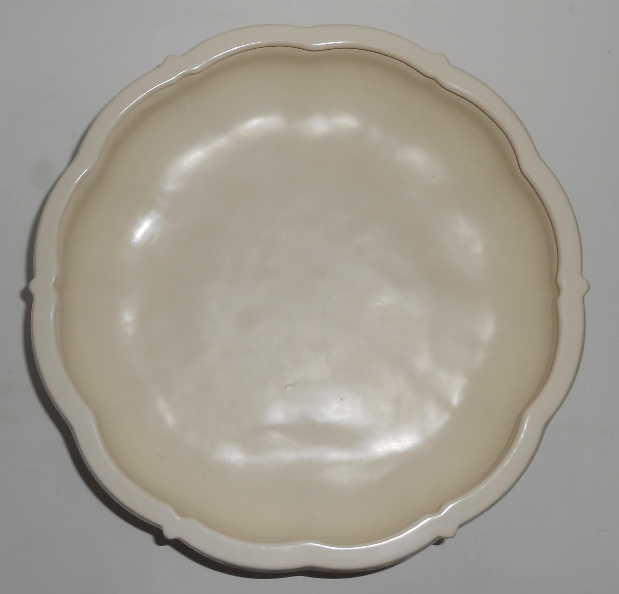 Franciscan Tropico Art Garden Ware #51 Ivory Art Bowl