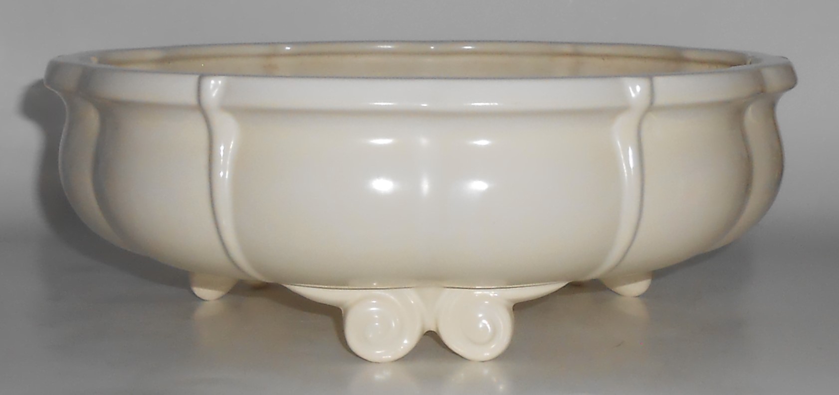 Franciscan Tropico Art Garden Ware #51 Ivory Art Bowl