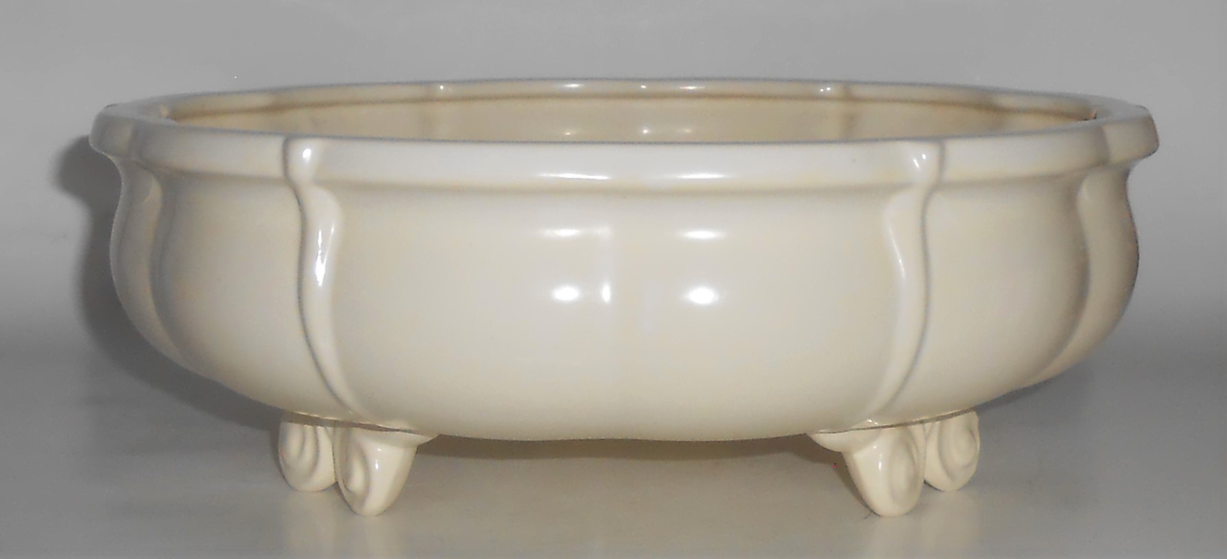 Franciscan Tropico Art Garden Ware #51 Ivory Art Bowl