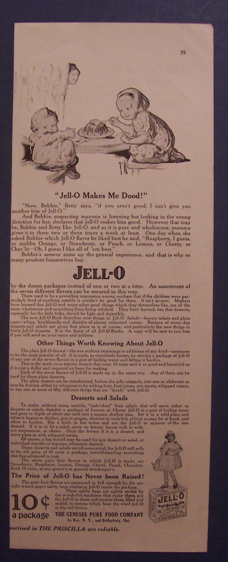 1917  Jell - O