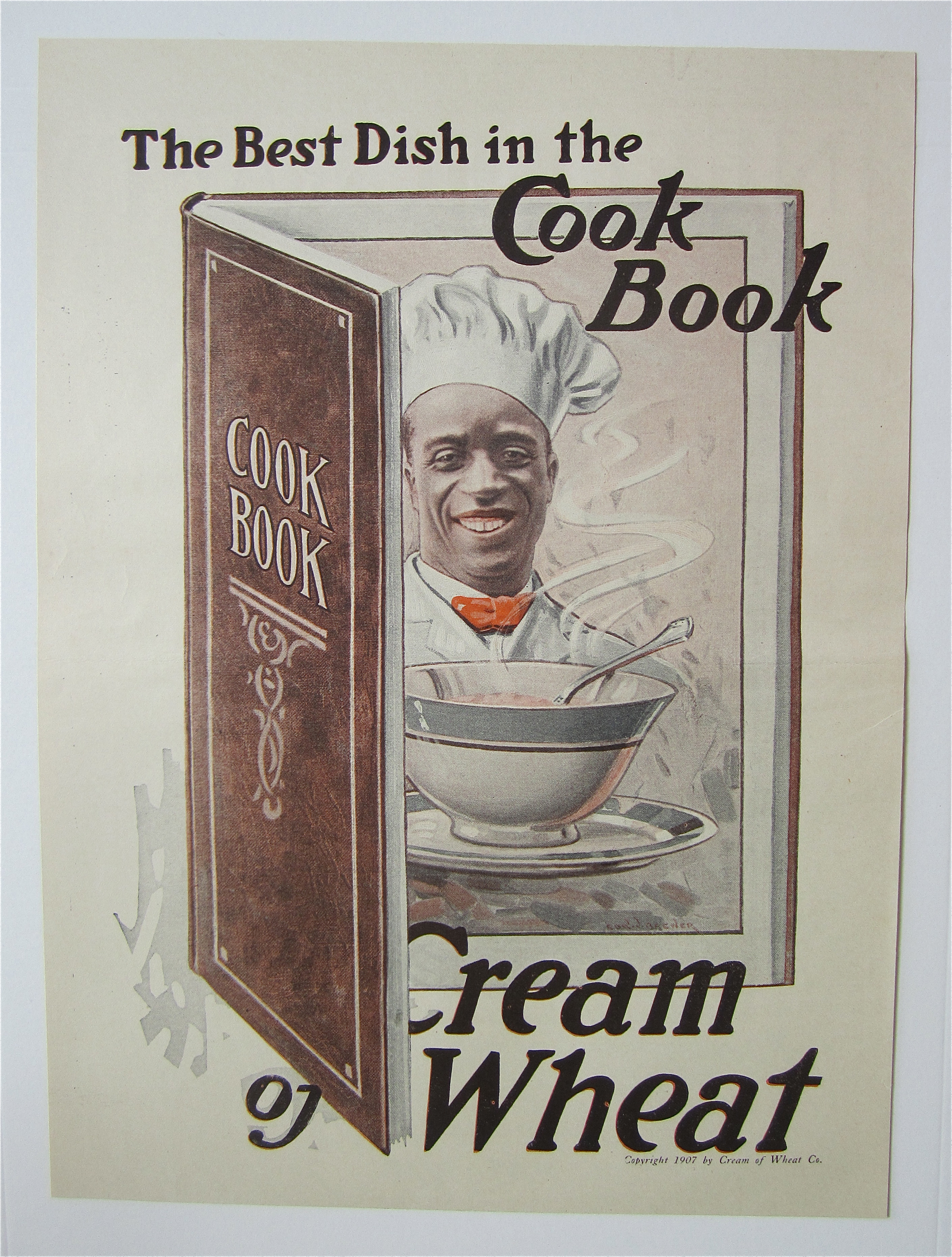 1918 Cream Of Wheat Cereal with the Cream of Wheat Man