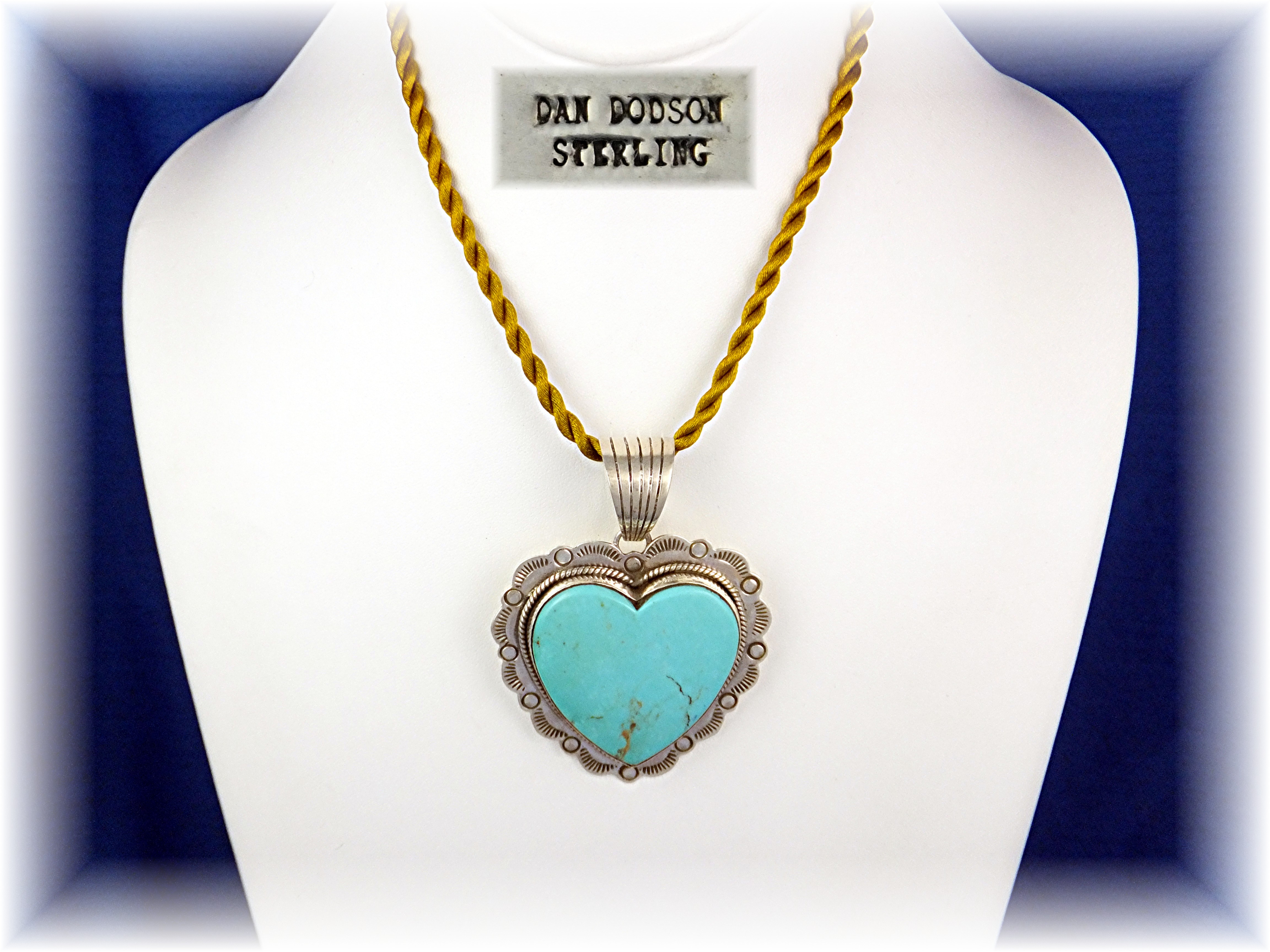 Dan Dodson Sleeping Beauty Turquoise Sterling Silver