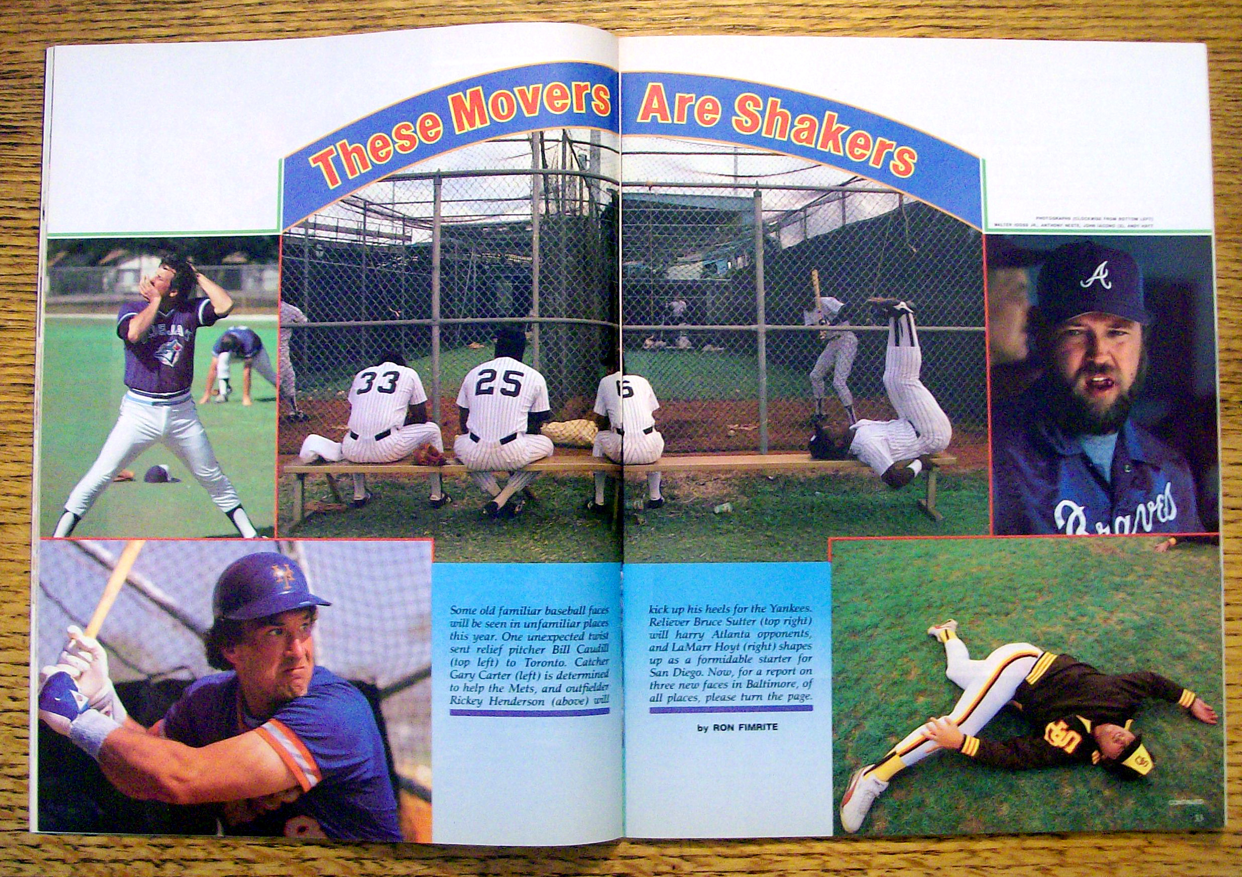 Sports Illustrated Magazine-March 18, 1985-Fred Lynn