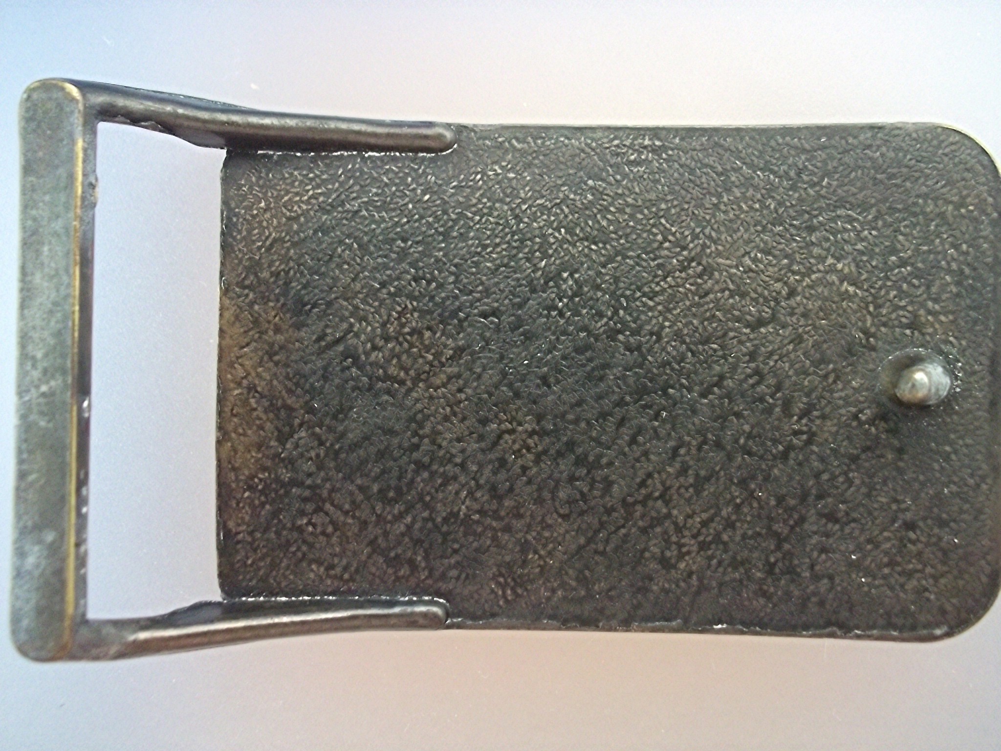 Play it Safe BUCKLE UP belt buckle
