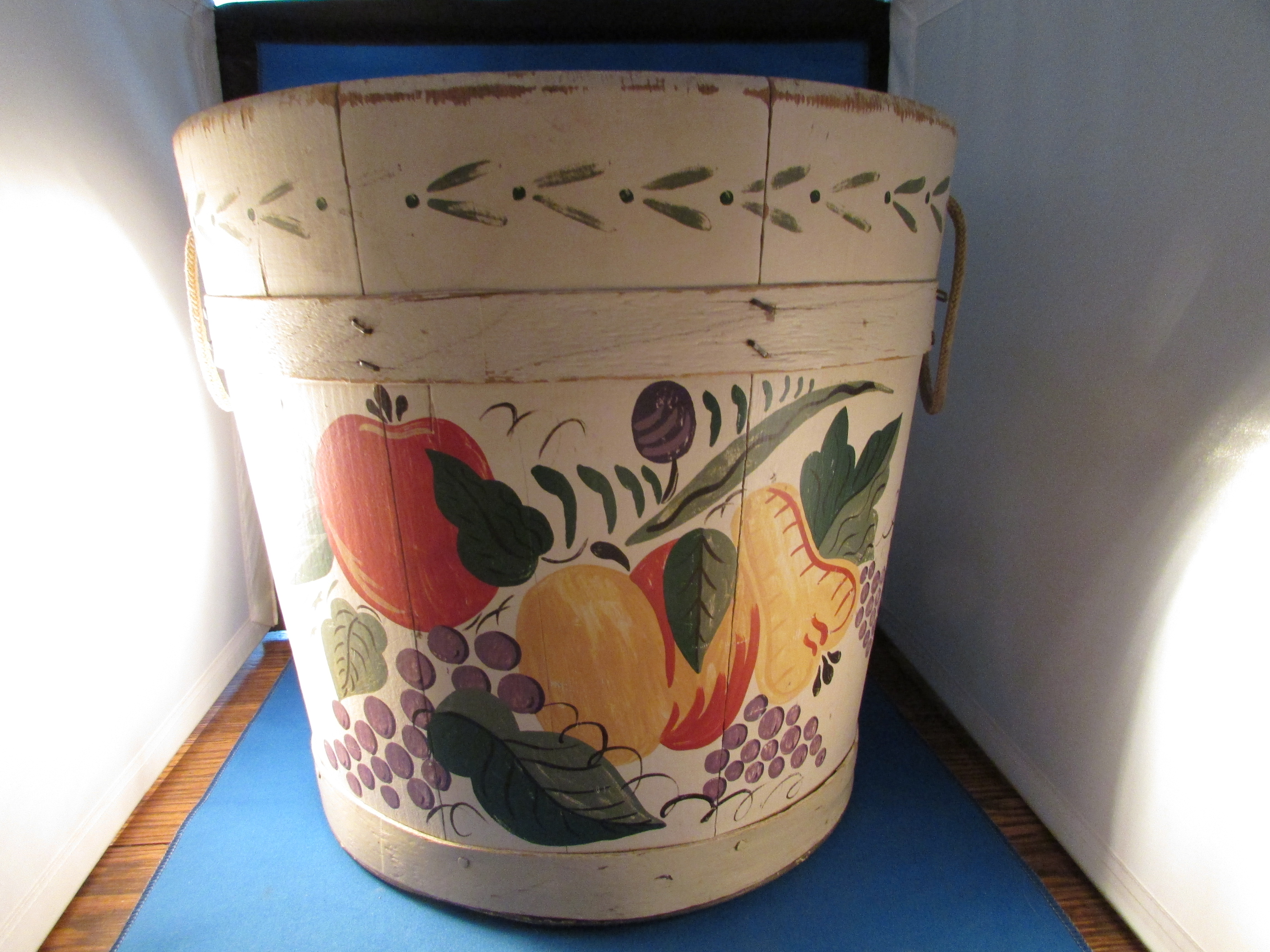 Helen Hume's Painted Bucket