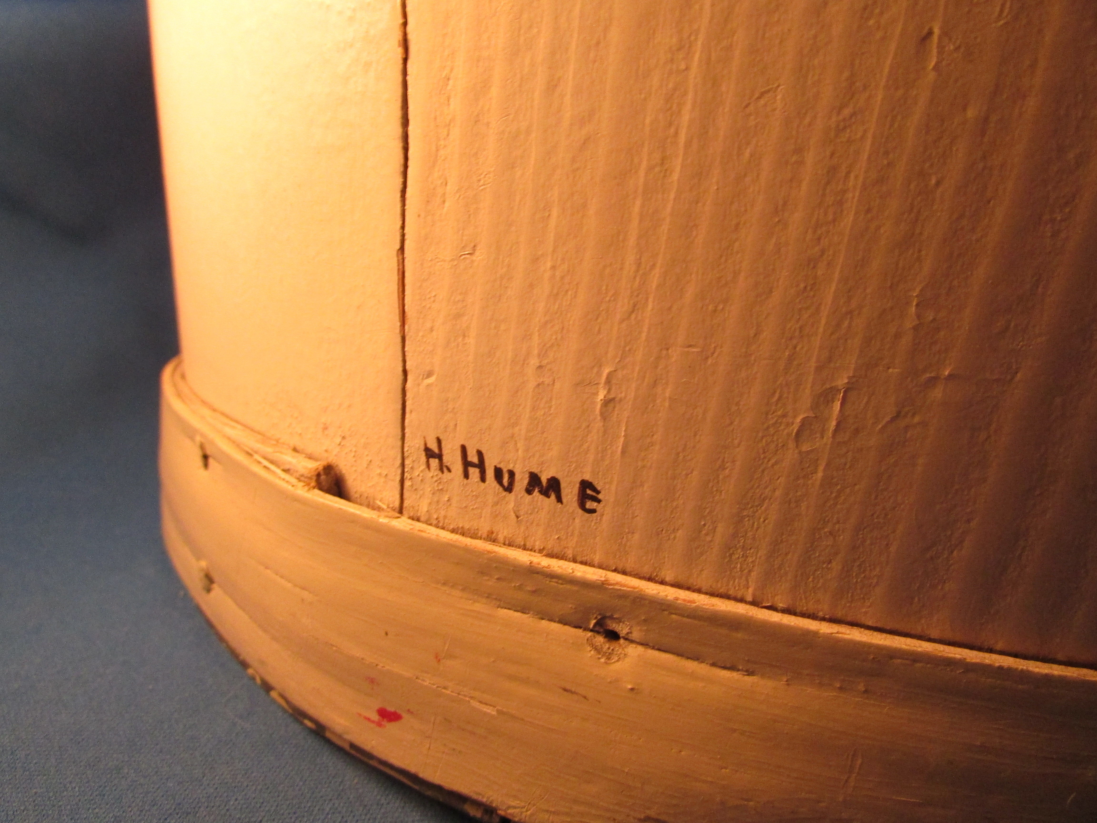 Helen Hume's Painted Bucket