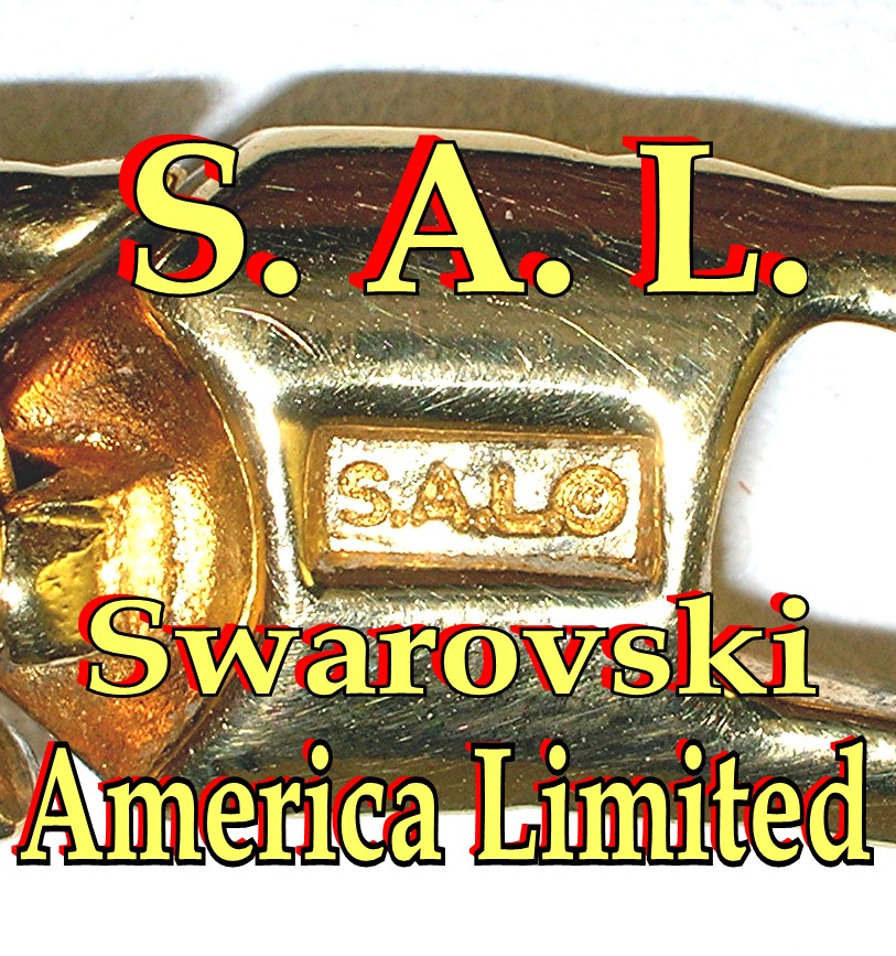 SAL Swarovski 350 crystals Hinged Collar necklace