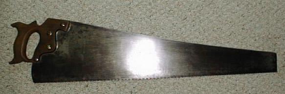 Moore Brothers London Steel Special Hand Saw