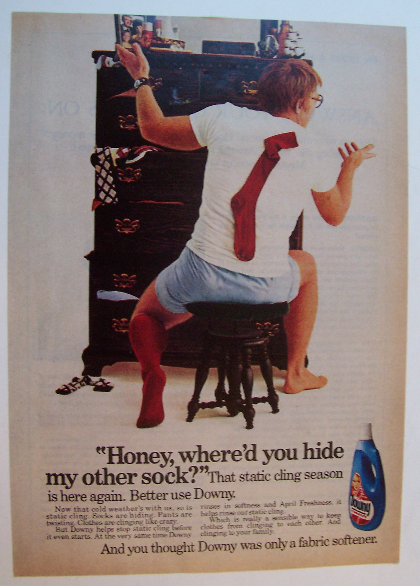 1975 Downy Fabric Softener