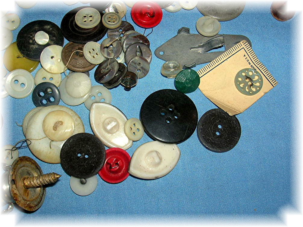 Bag Of Vintage Buttons