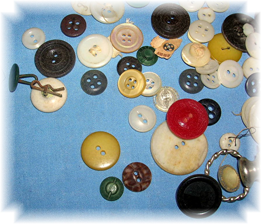 Bag Of Vintage Buttons