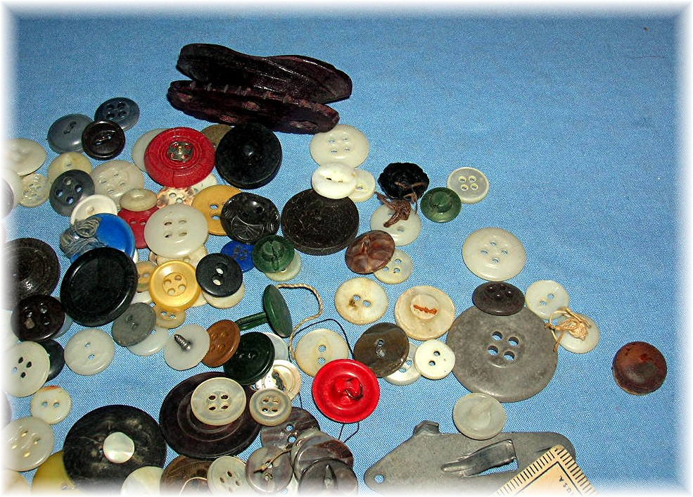Bag Of Vintage Buttons
