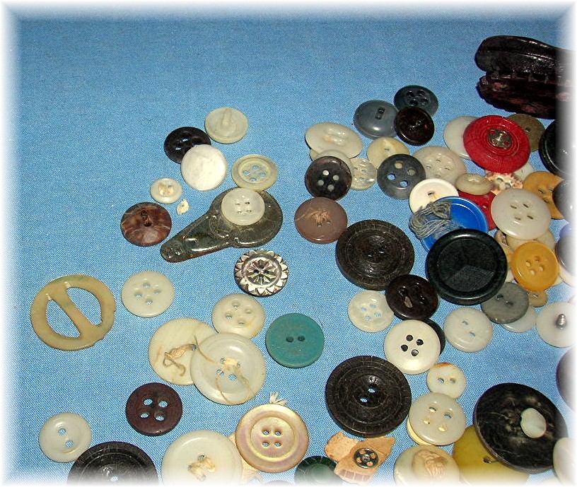 Bag Of Vintage Buttons