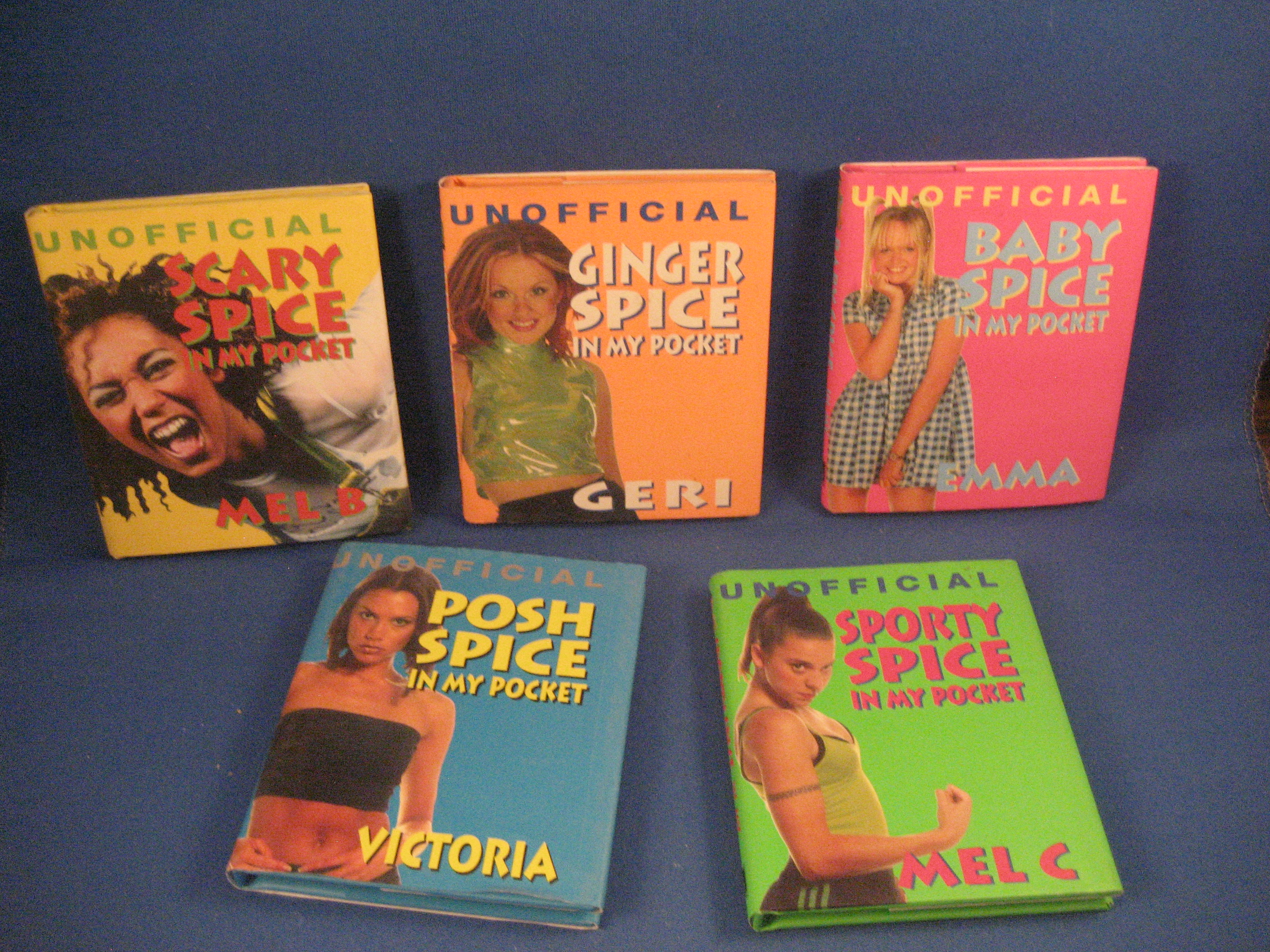 Five Spice Girls Pocket Books