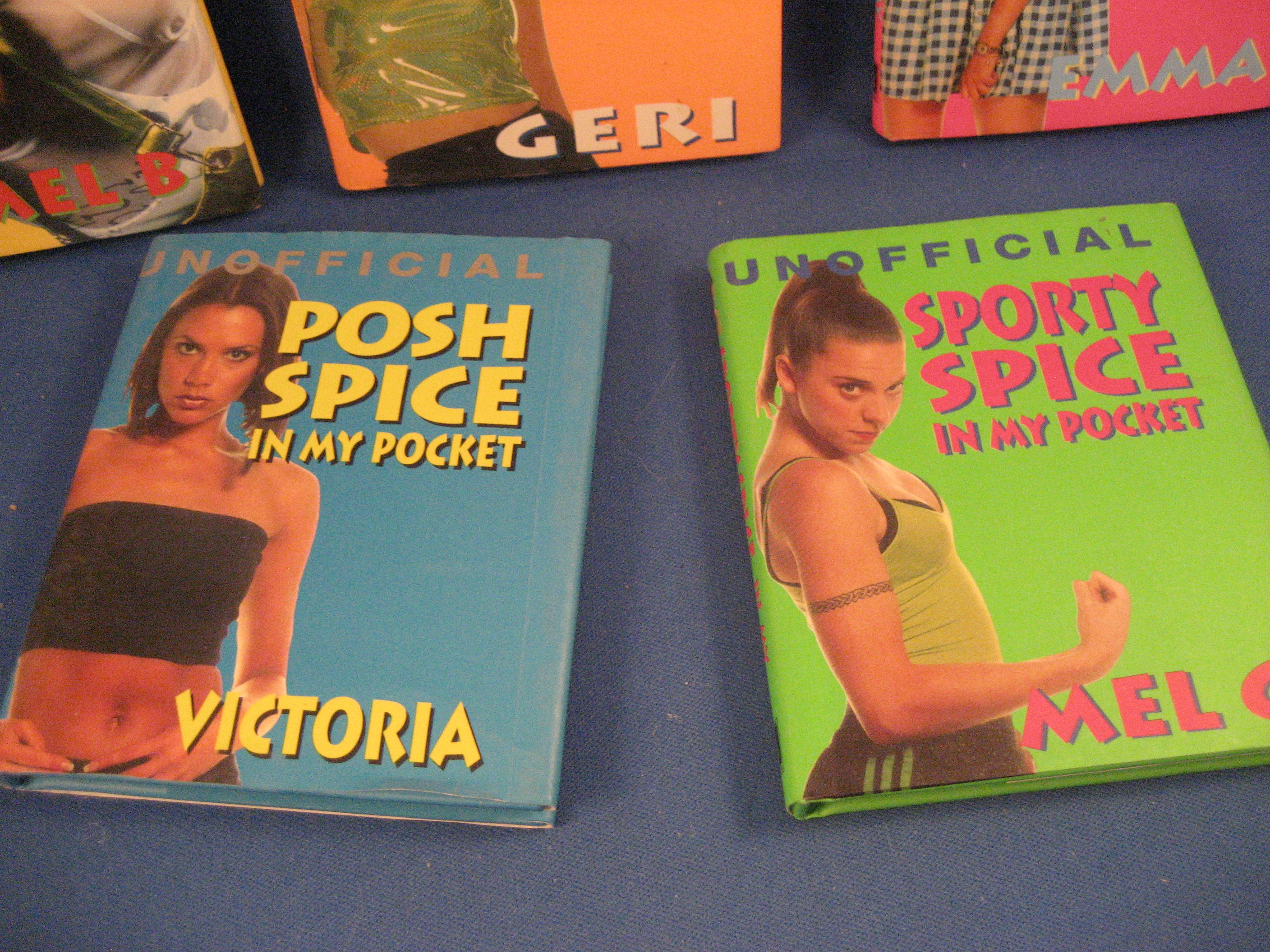 Five Spice Girls Pocket Books