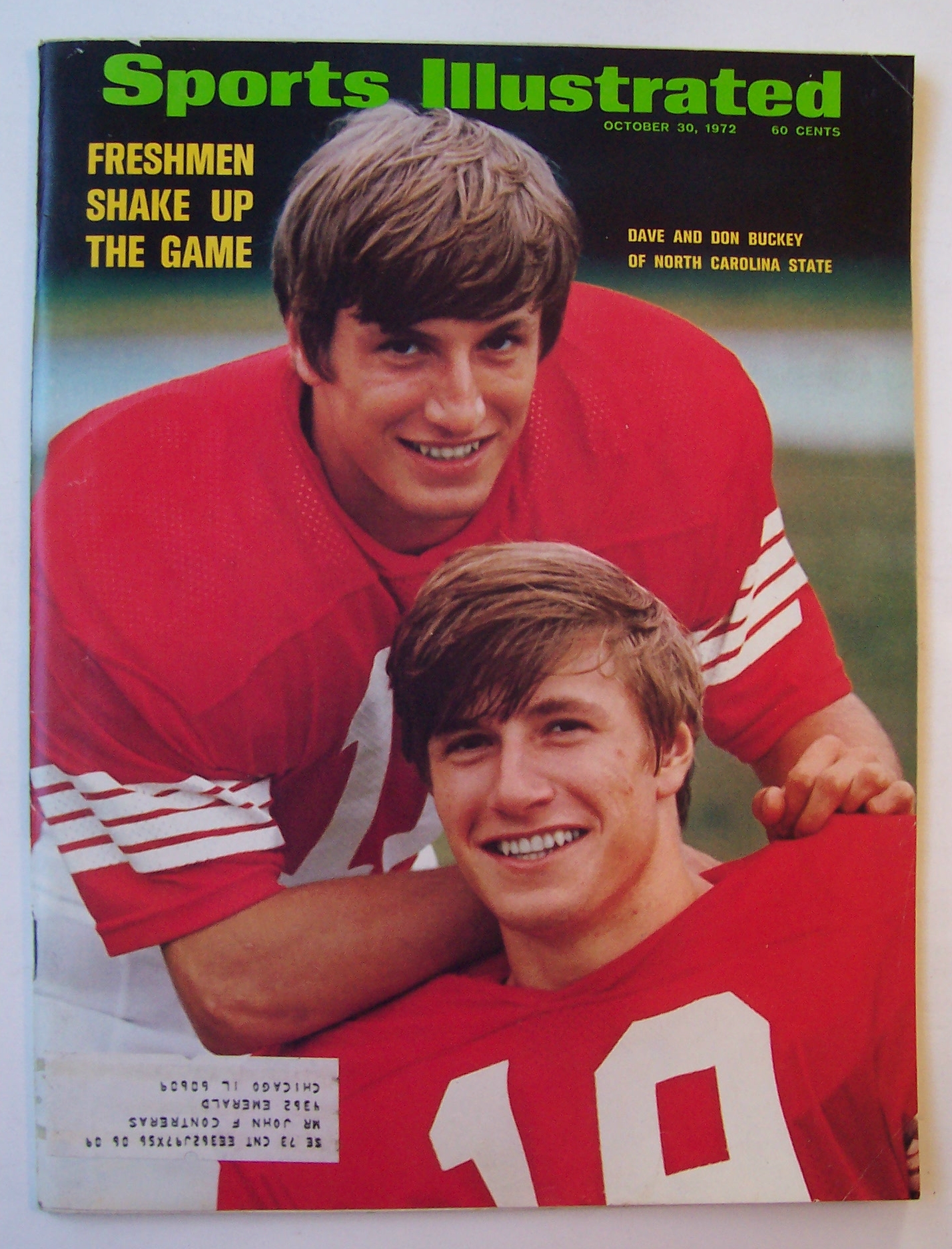 Sports Illustrated Magazine-October 30, 1972-Buckey
