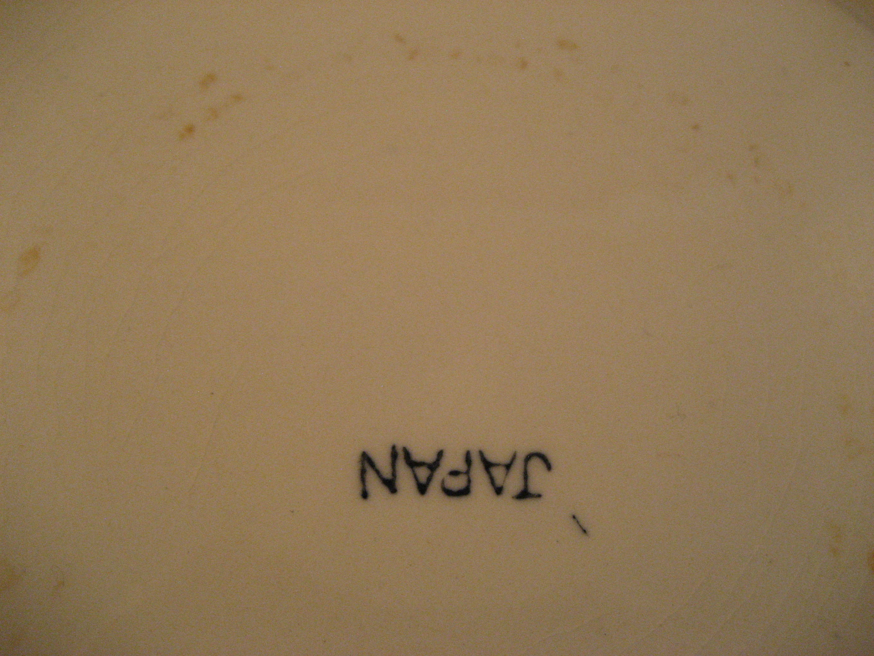Blue Plate With Farm Scene