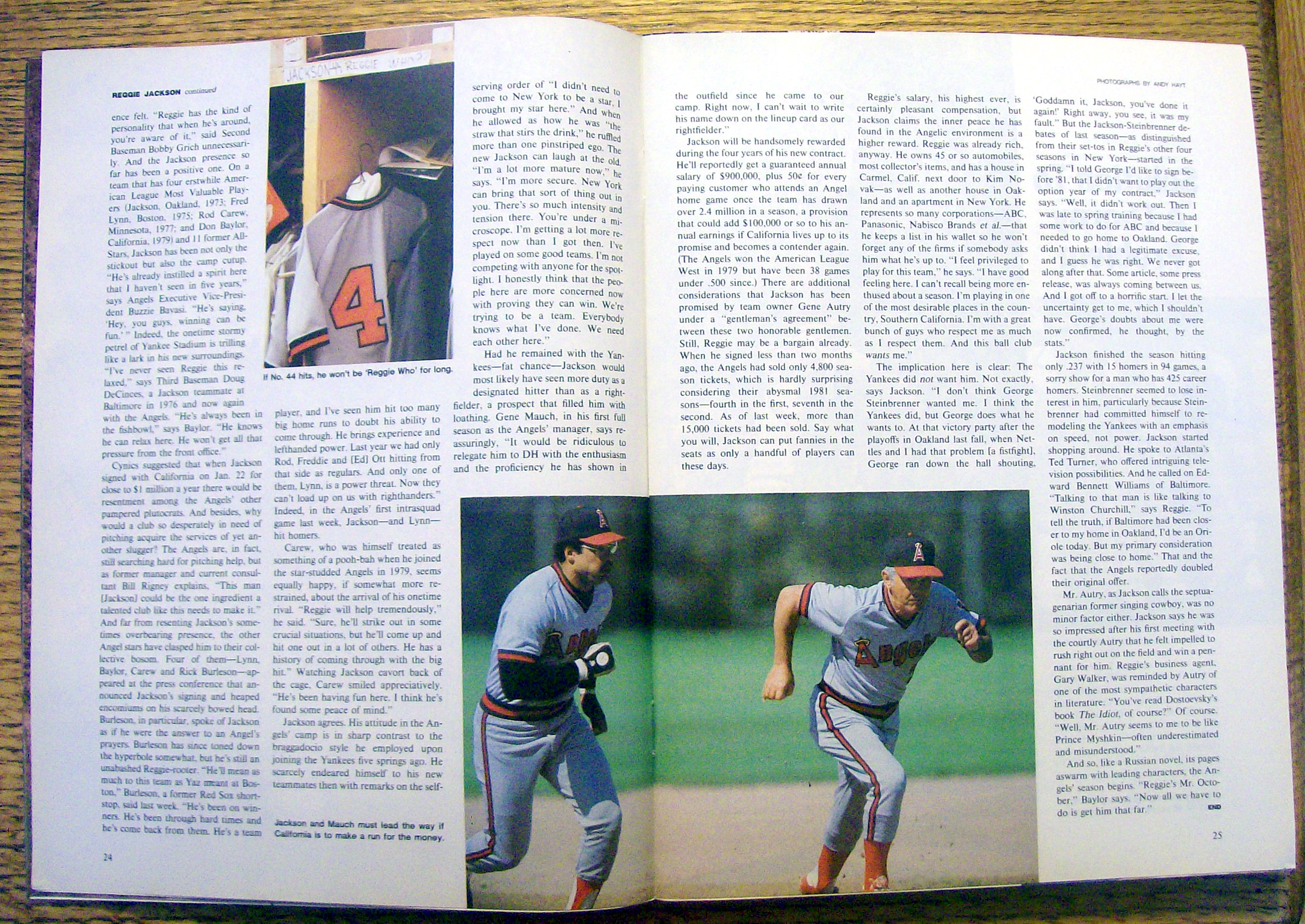 Sports Illustrated Magazine-Mar 15, 1982-Reggie Jackson