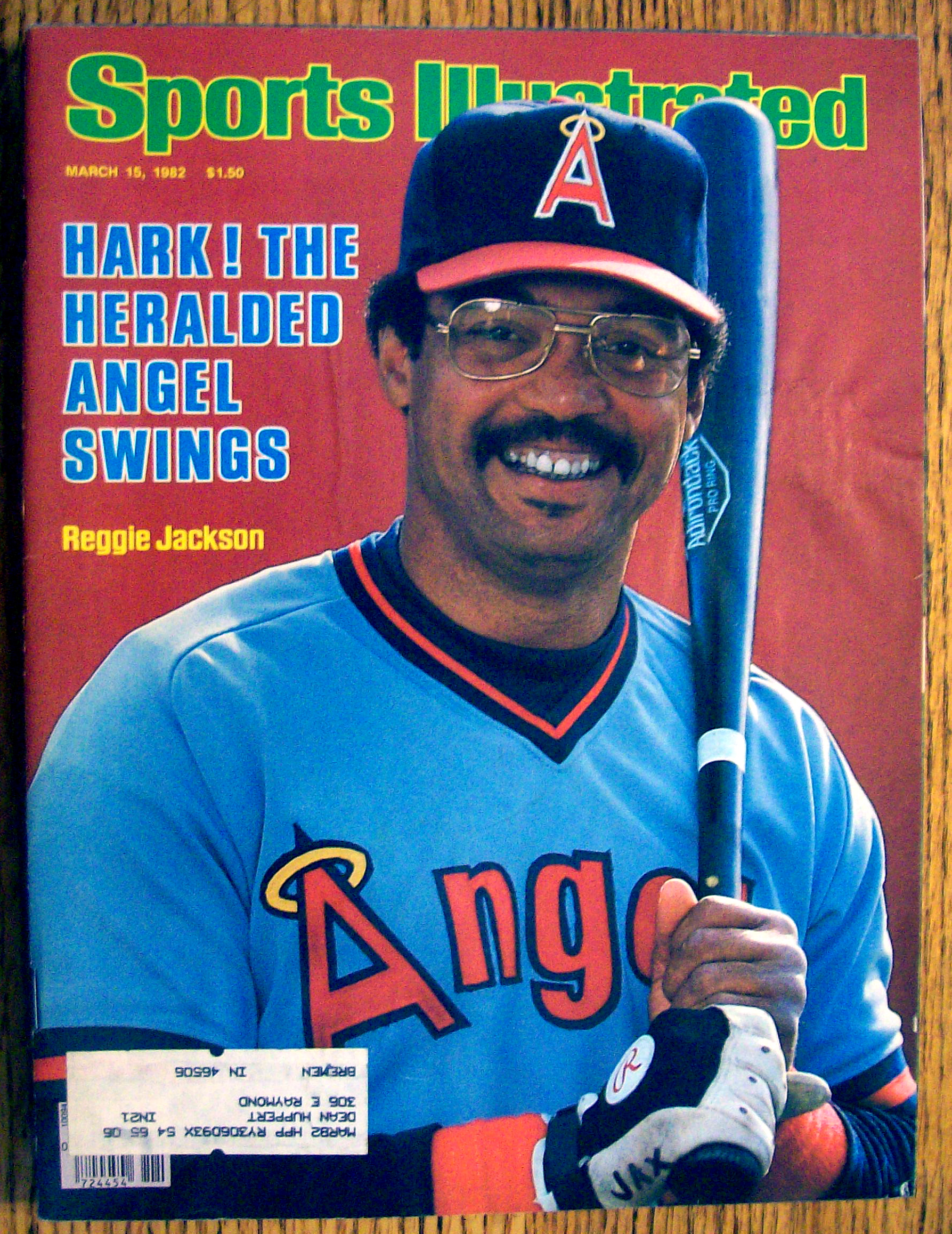 Sports Illustrated Magazine-Mar 15, 1982-Reggie Jackson