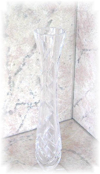 Cut Glass Vase
