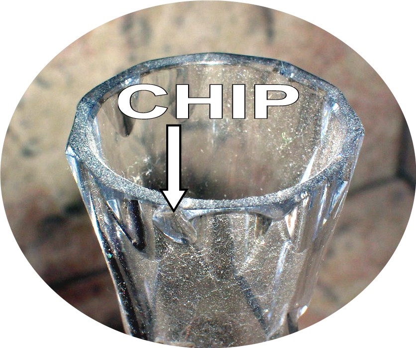 Cut Glass Vase
