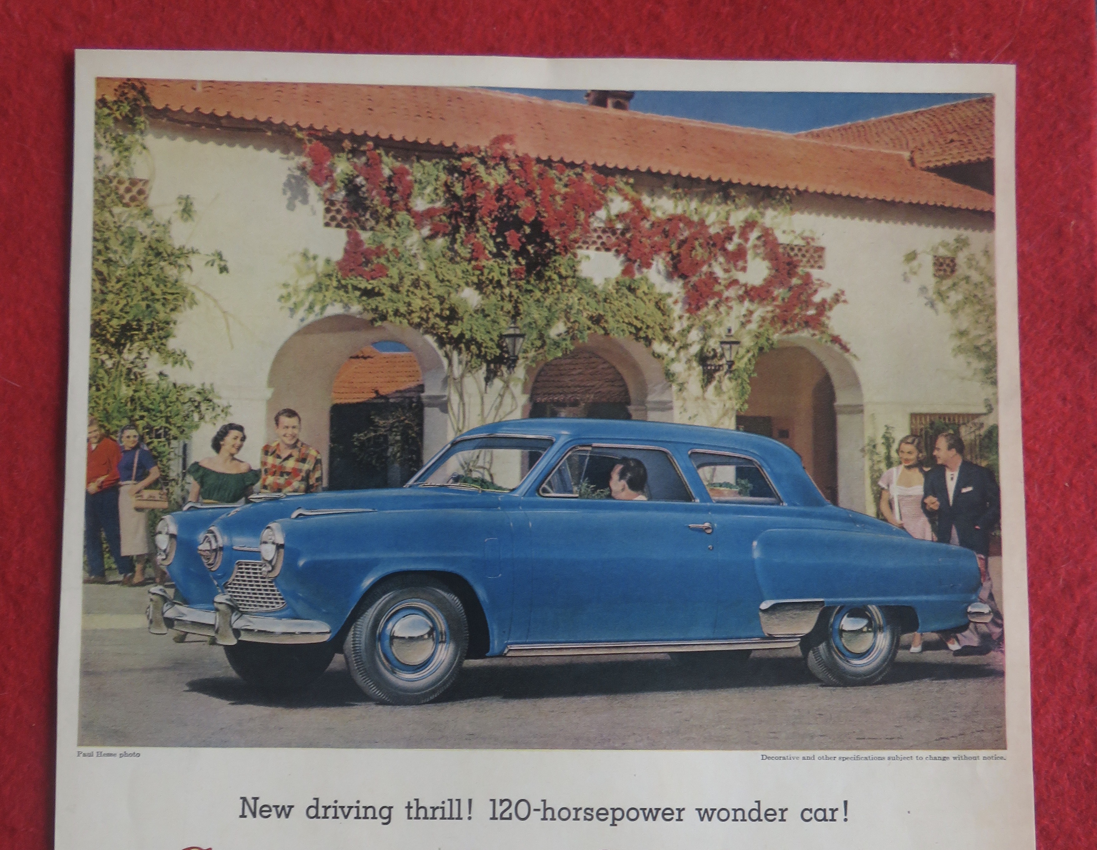 1951 Studebaker with Studebaker Commander V - 8