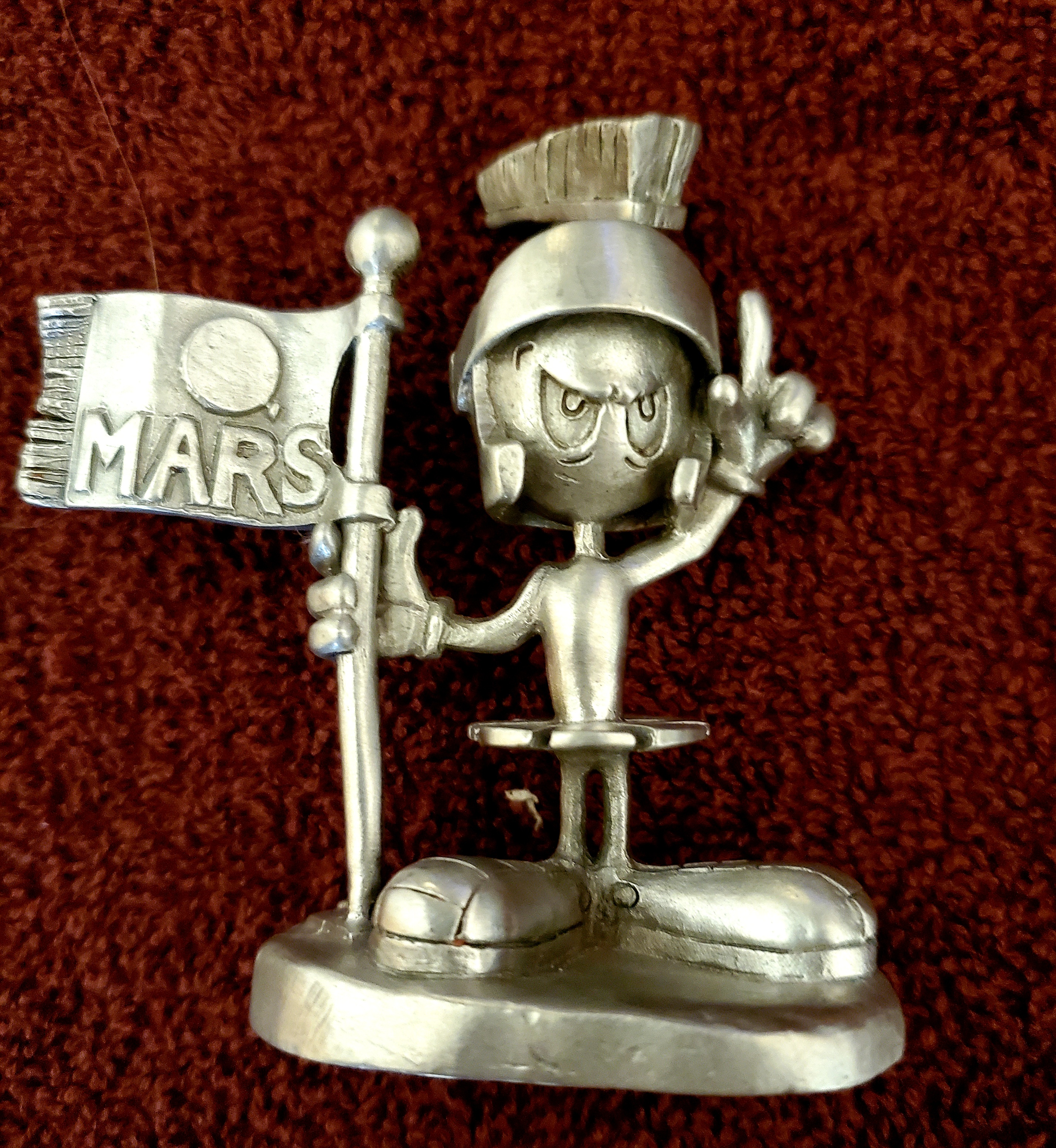 Rawcliffe Warner Bros Marvin pewter figurine