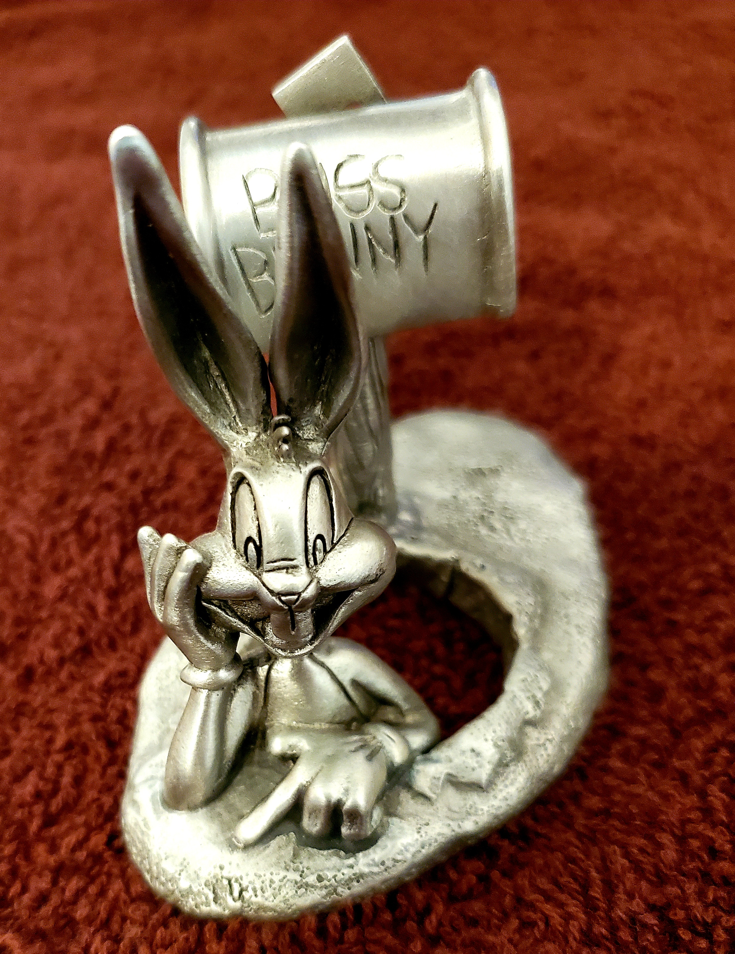 Rawcliffe Warner Bros pewter bugs bunny