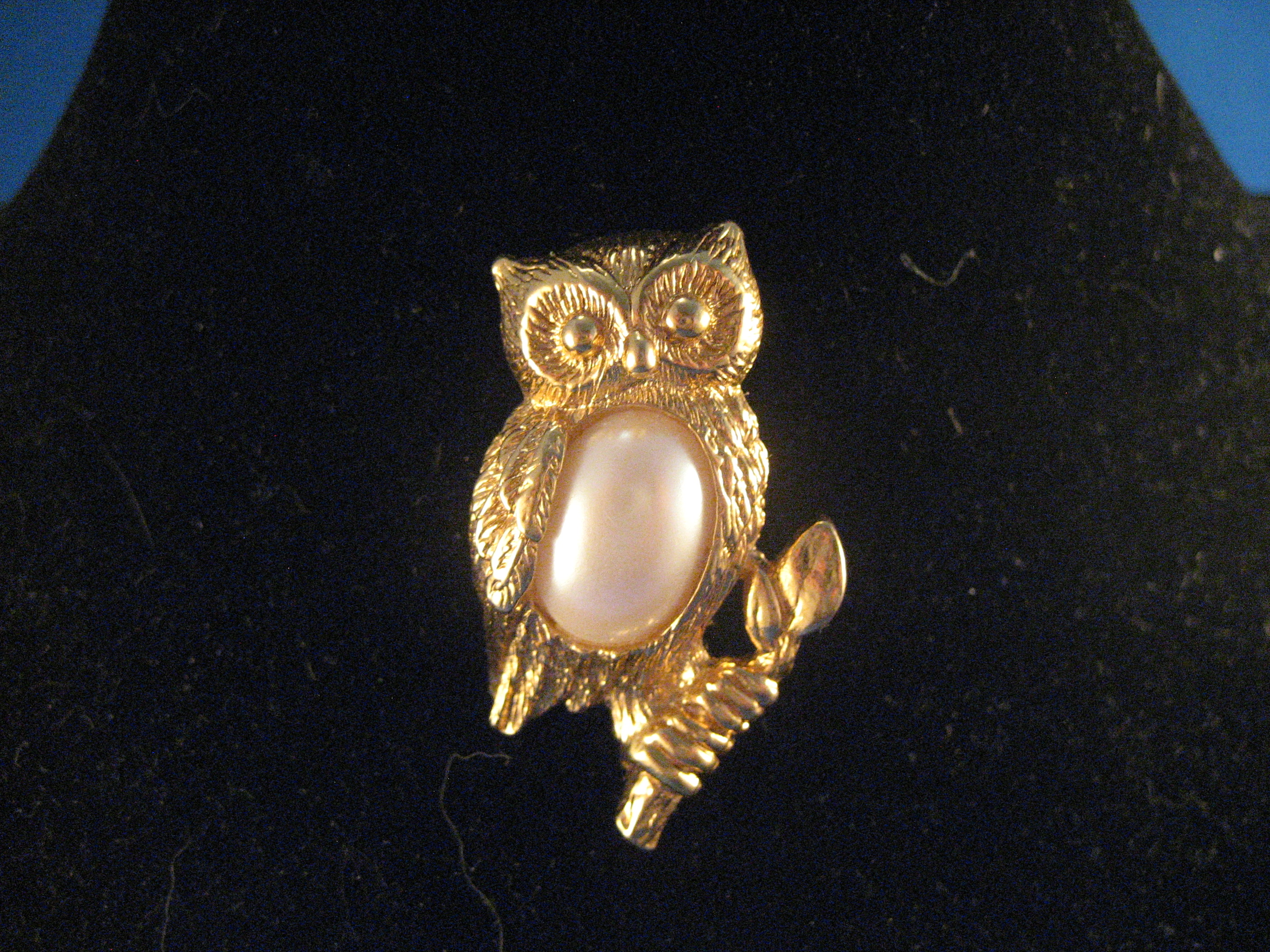 Avon Owl Pin