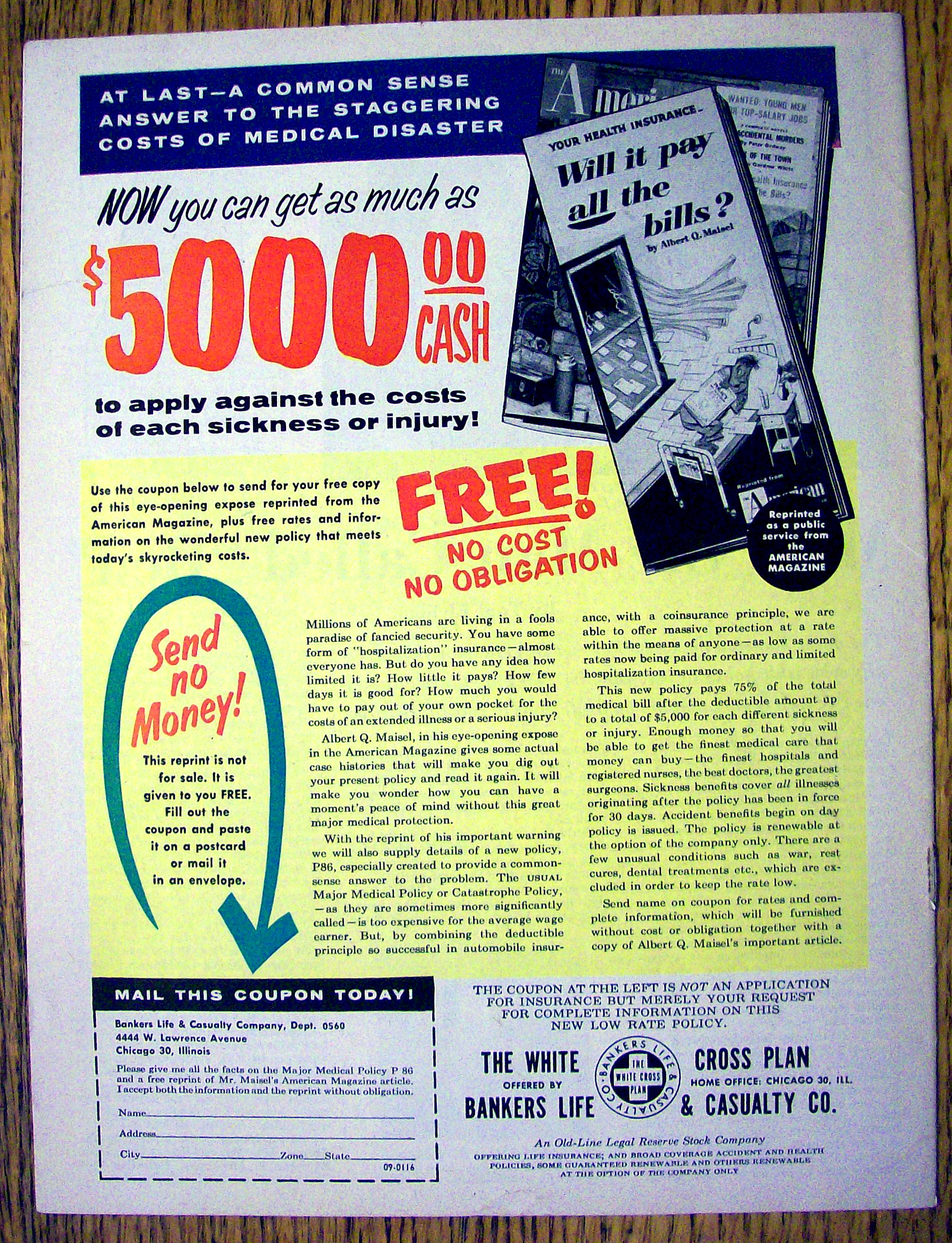 Chicago TV Week November 3-9, 1956 Jean Moorhead