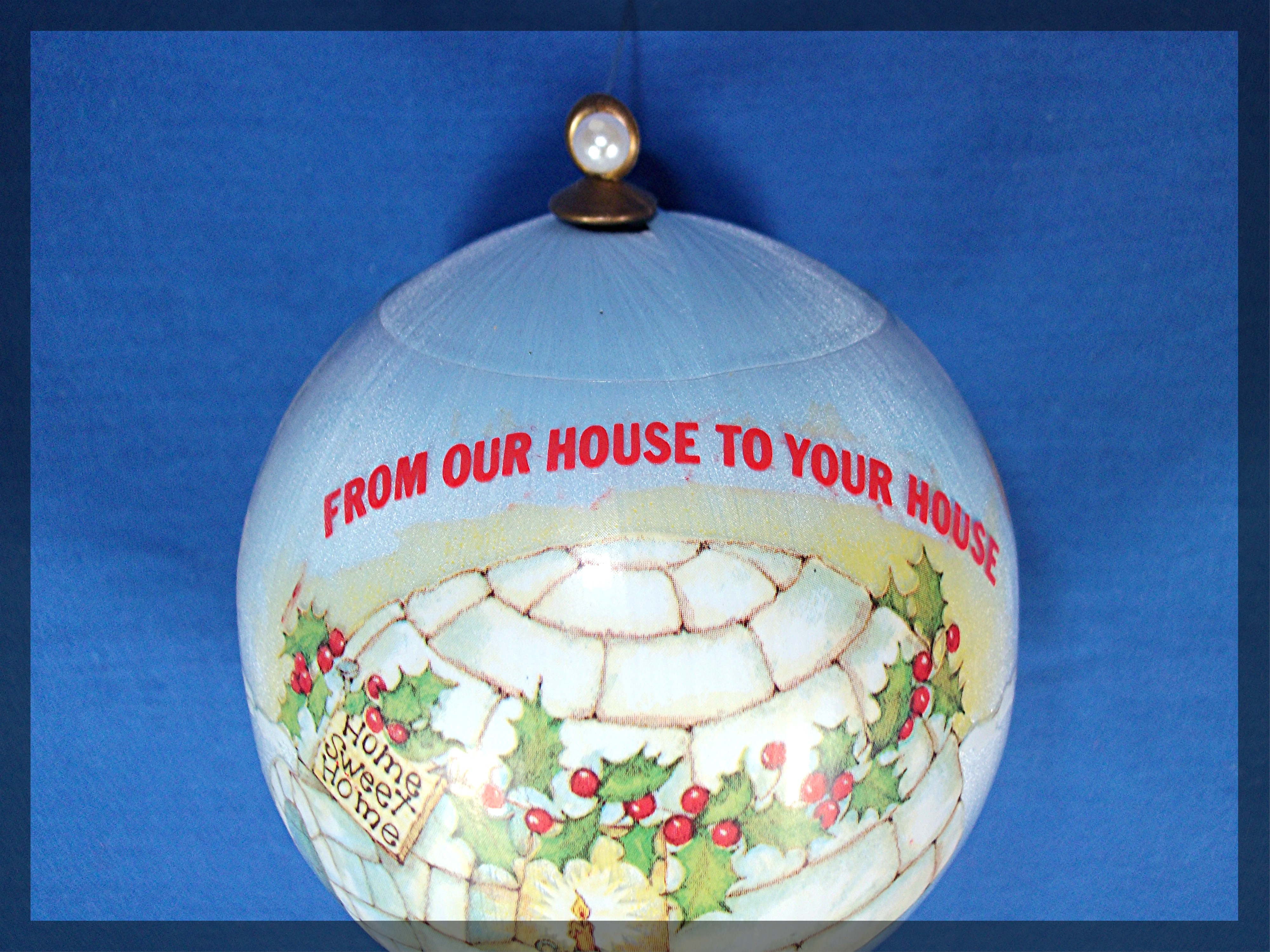 1991 Glass ornment made in West Germany