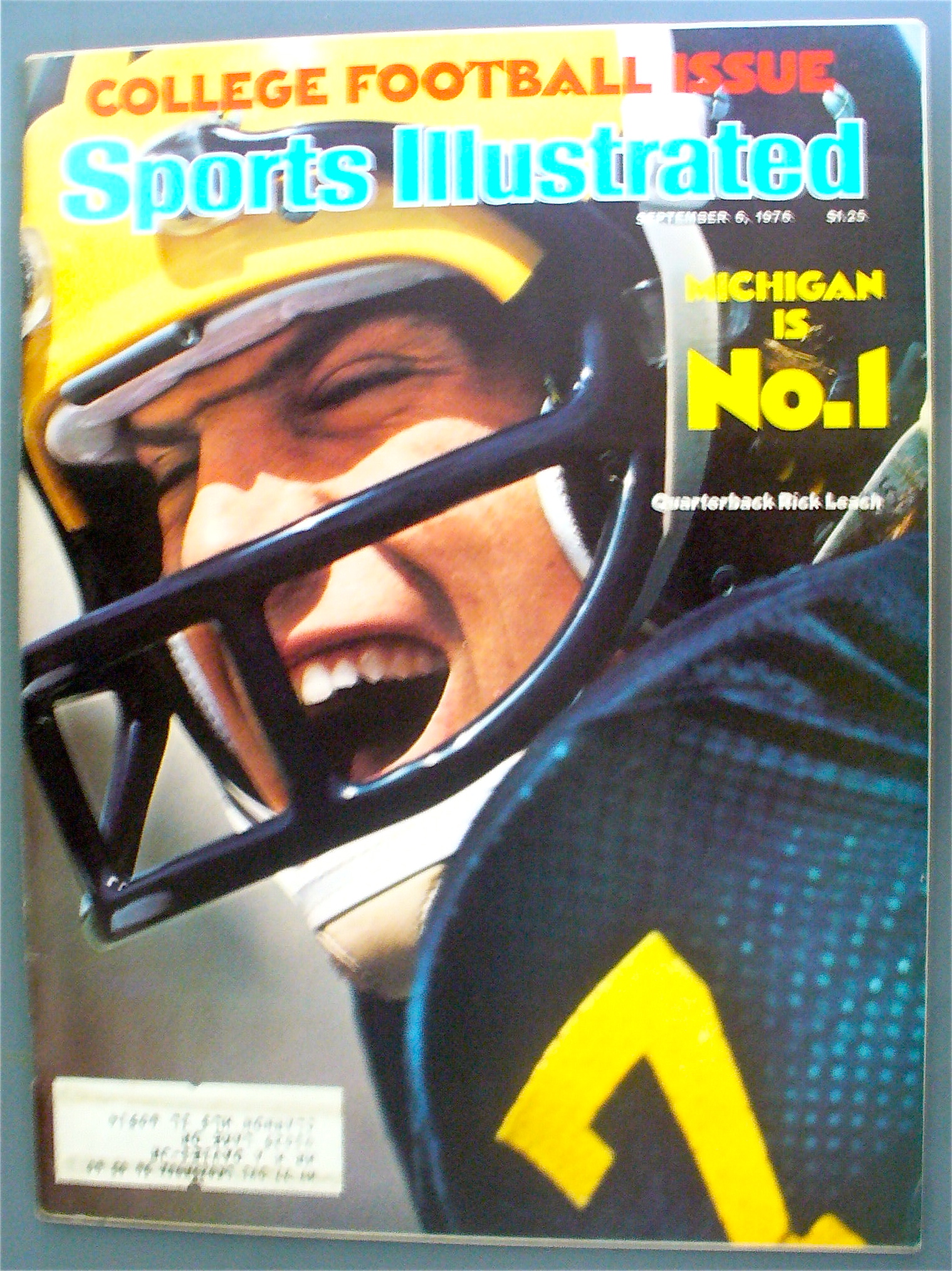 Sports Illustrated September 6, 1976 Rick Leach