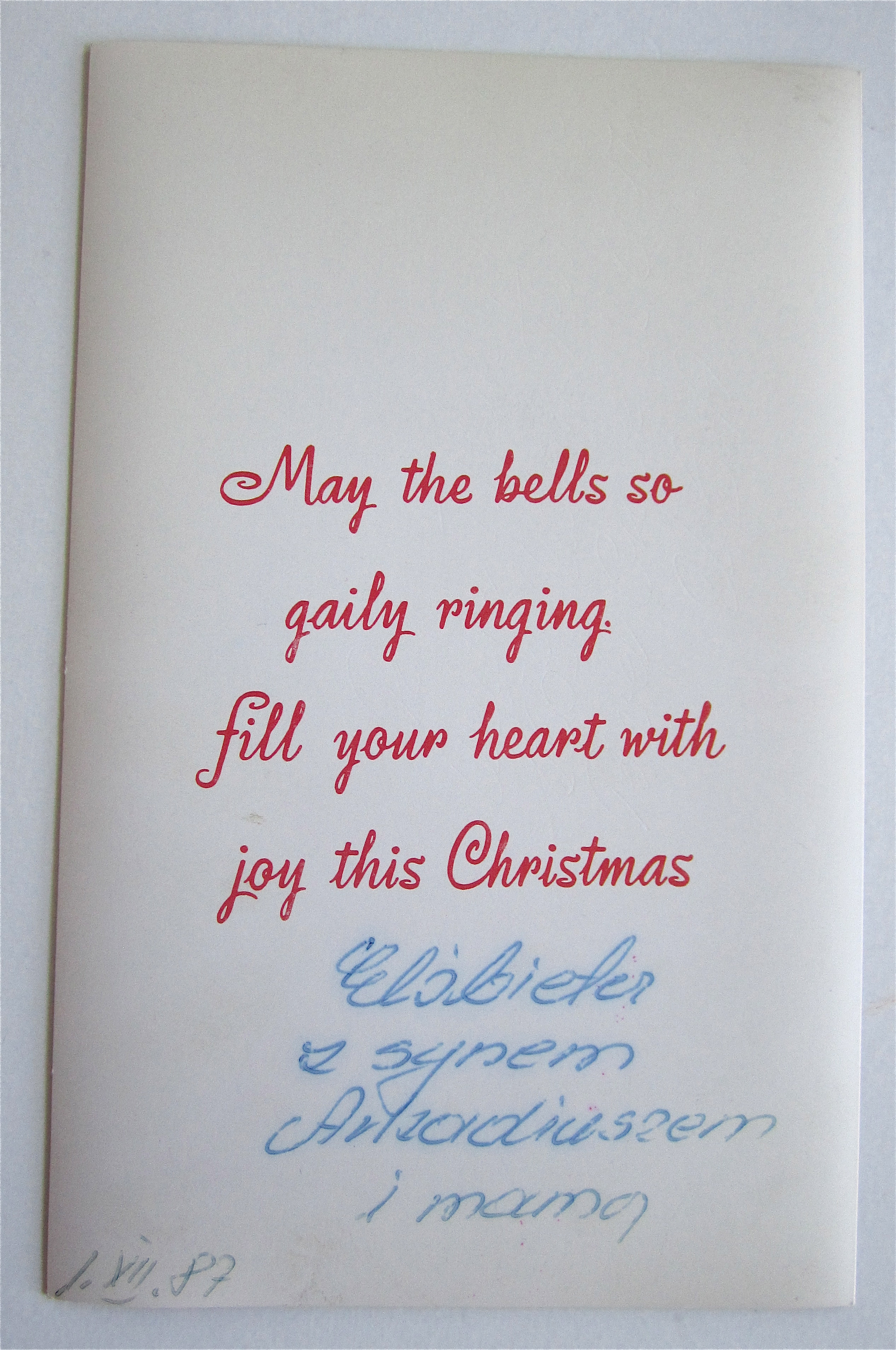 Flicker Flash Happy Christmas Postcard
