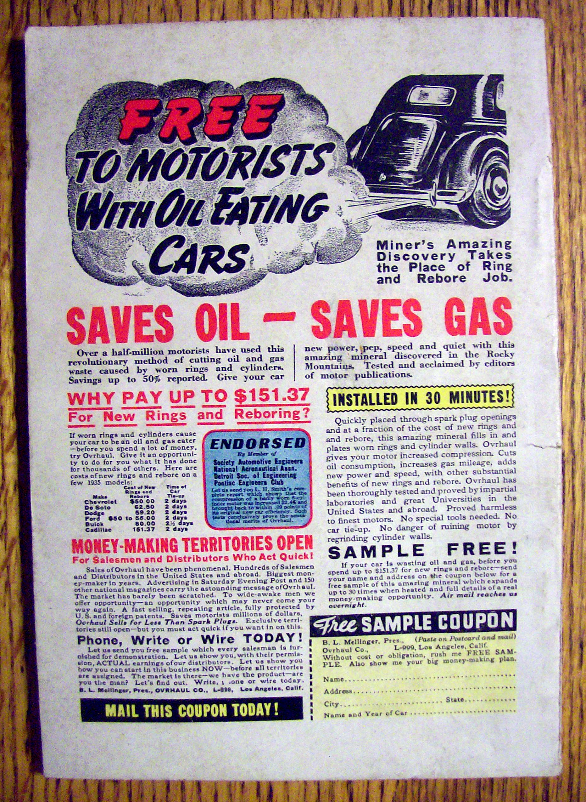 Science & Mechanics October/November 1938 Fire Boat