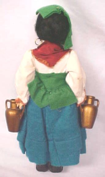 Lenci Style Doll Large + Ethnic Costume Italy