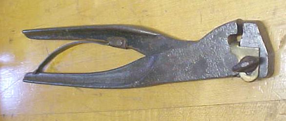 E. M. Boynton Saw Set Pliers Large