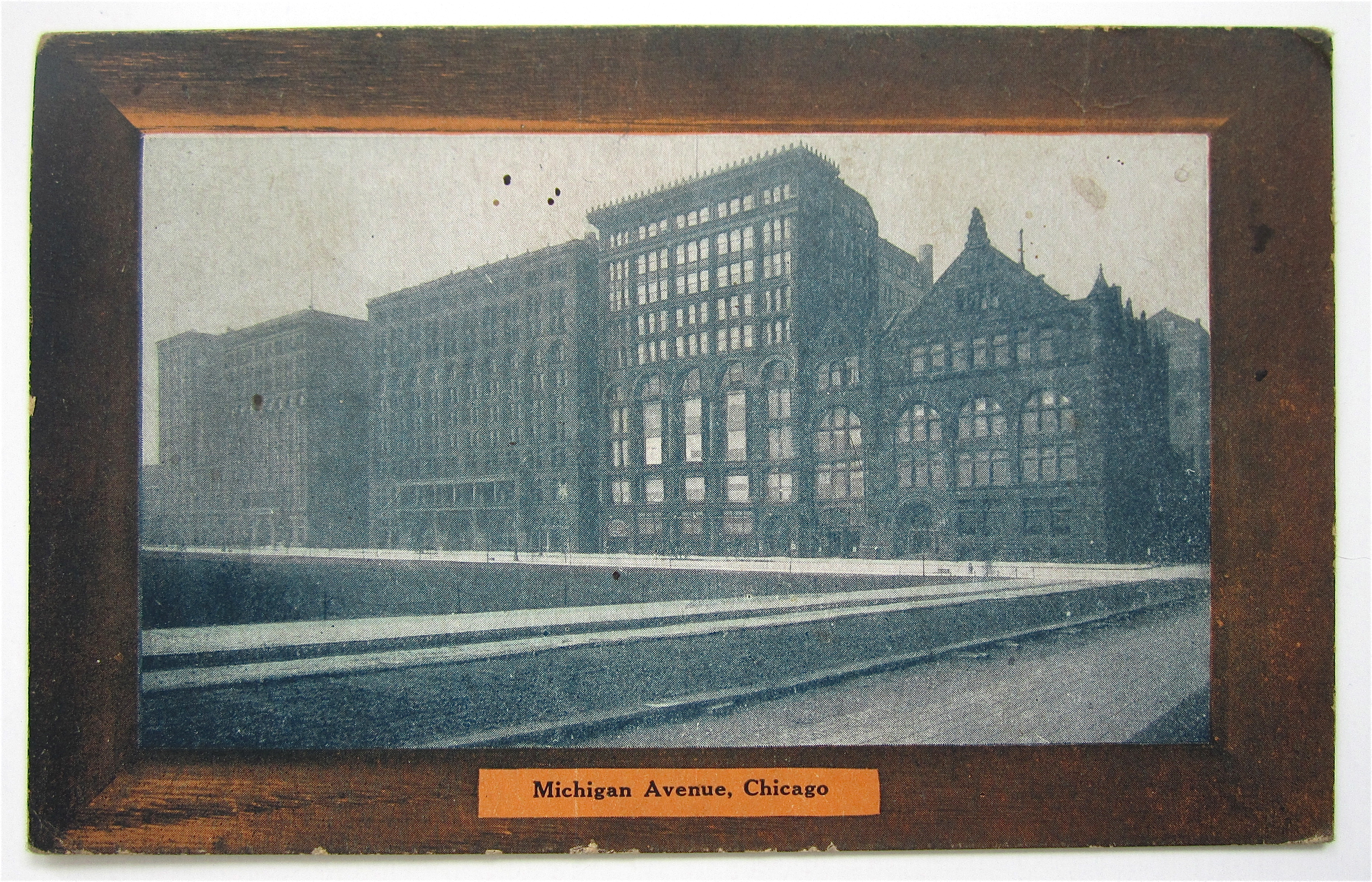Michigan Avenue, Chicago Postcard