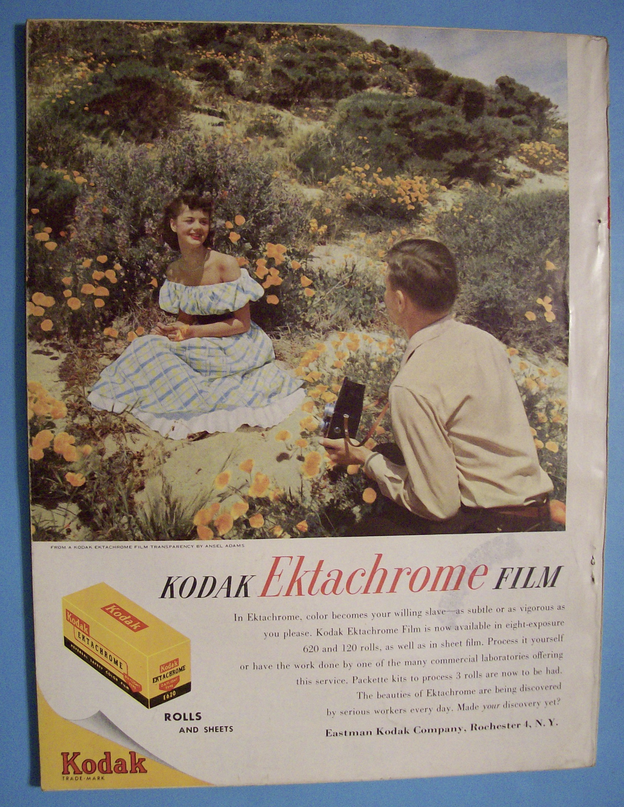 Popular Photography Magazine-August 1950-Bernard