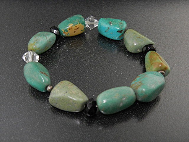 Native American Turquoise Crystal Expanda Bracelets 3