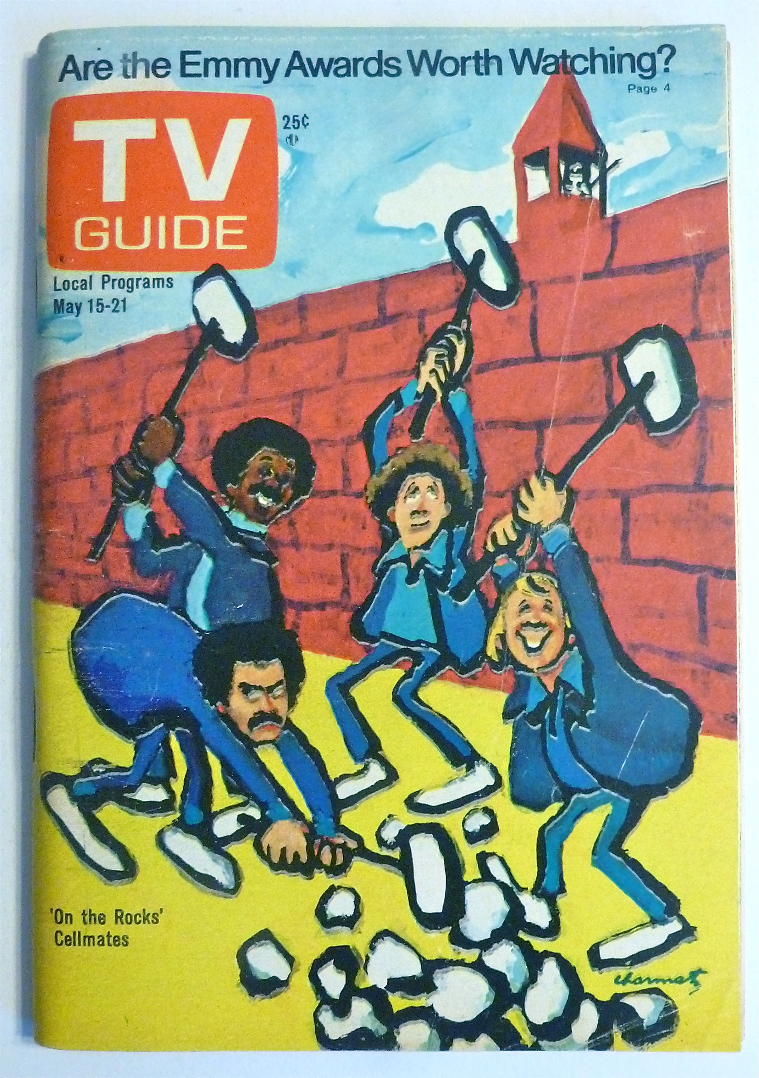TV Guide-May 15-21, 1976-On The Rocks Cellmates