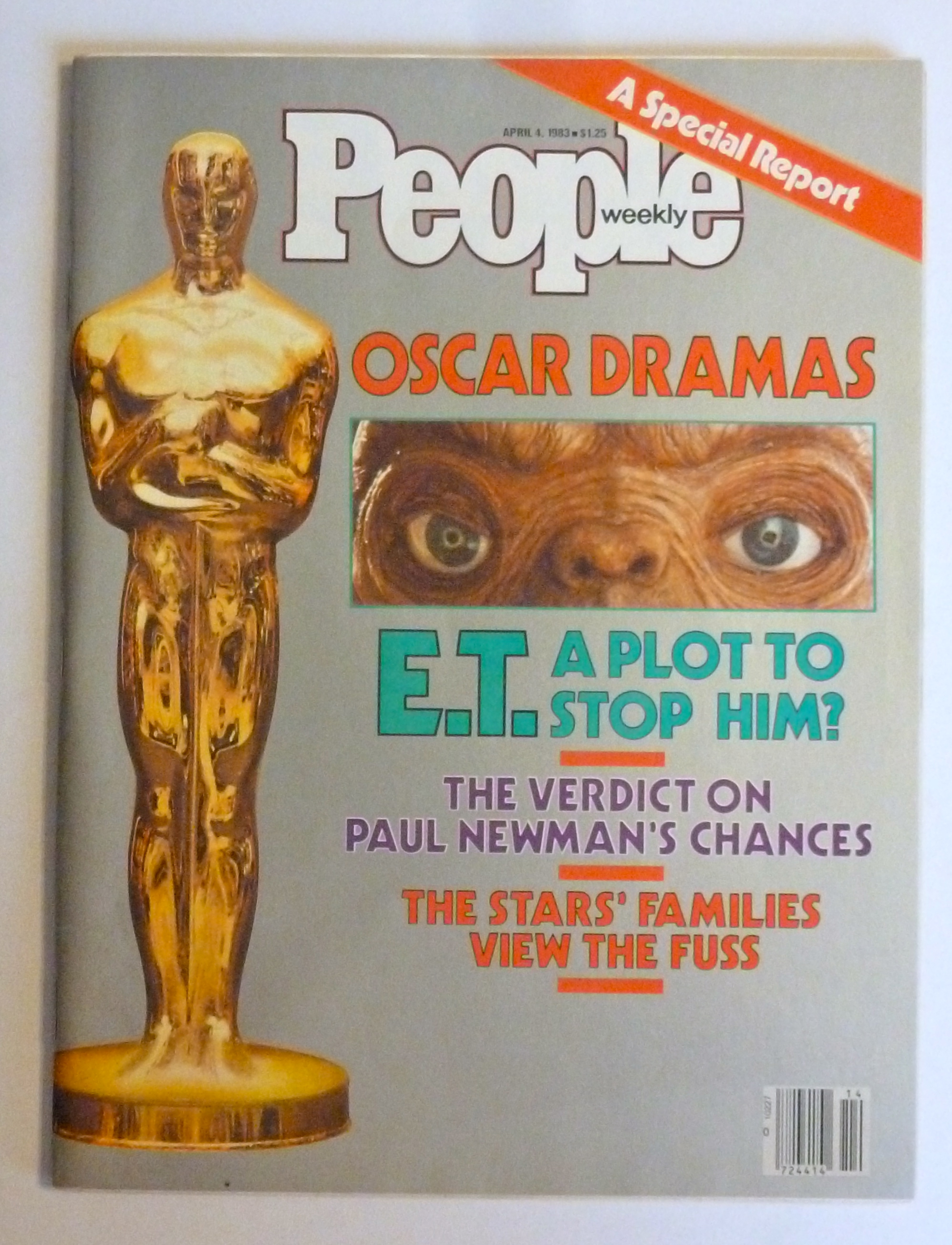 People Magazine April 4, 1983 Oscar Dramas