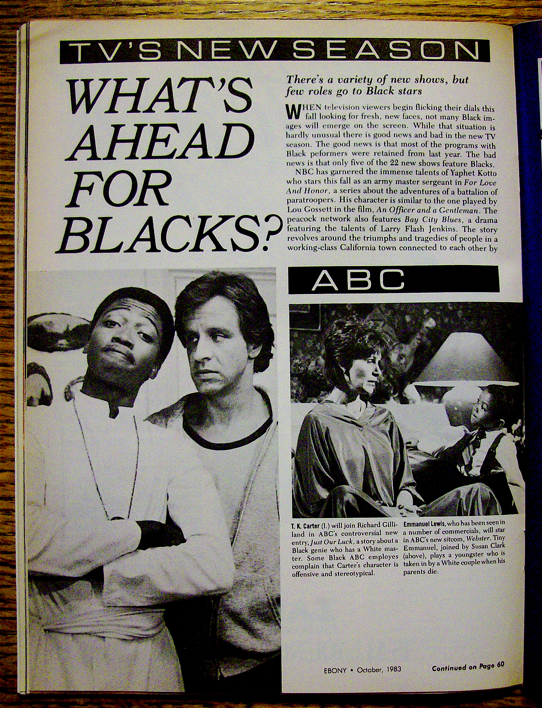 Ebony Magazine-October 1983-Eddie Murphy