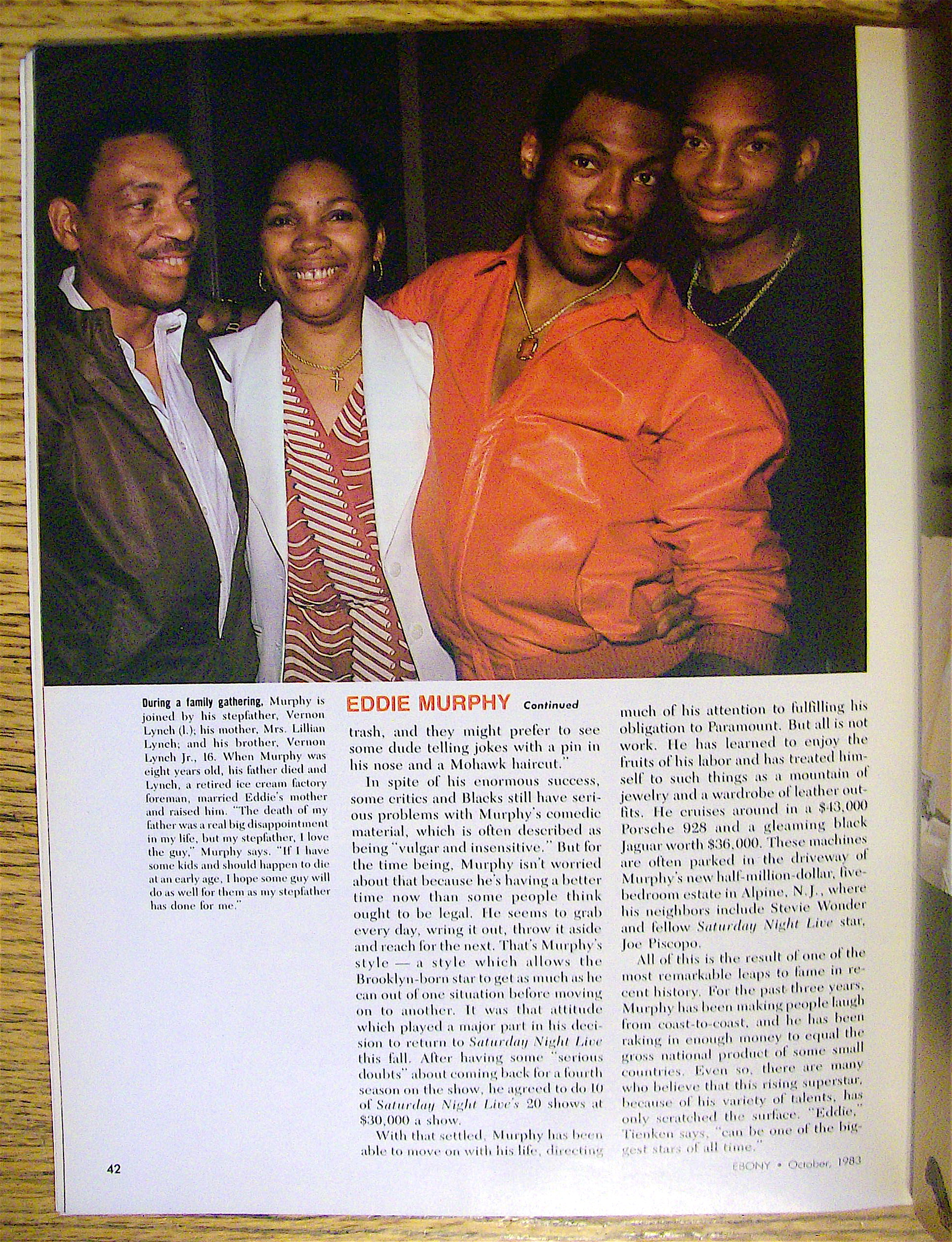 Ebony Magazine-October 1983-Eddie Murphy