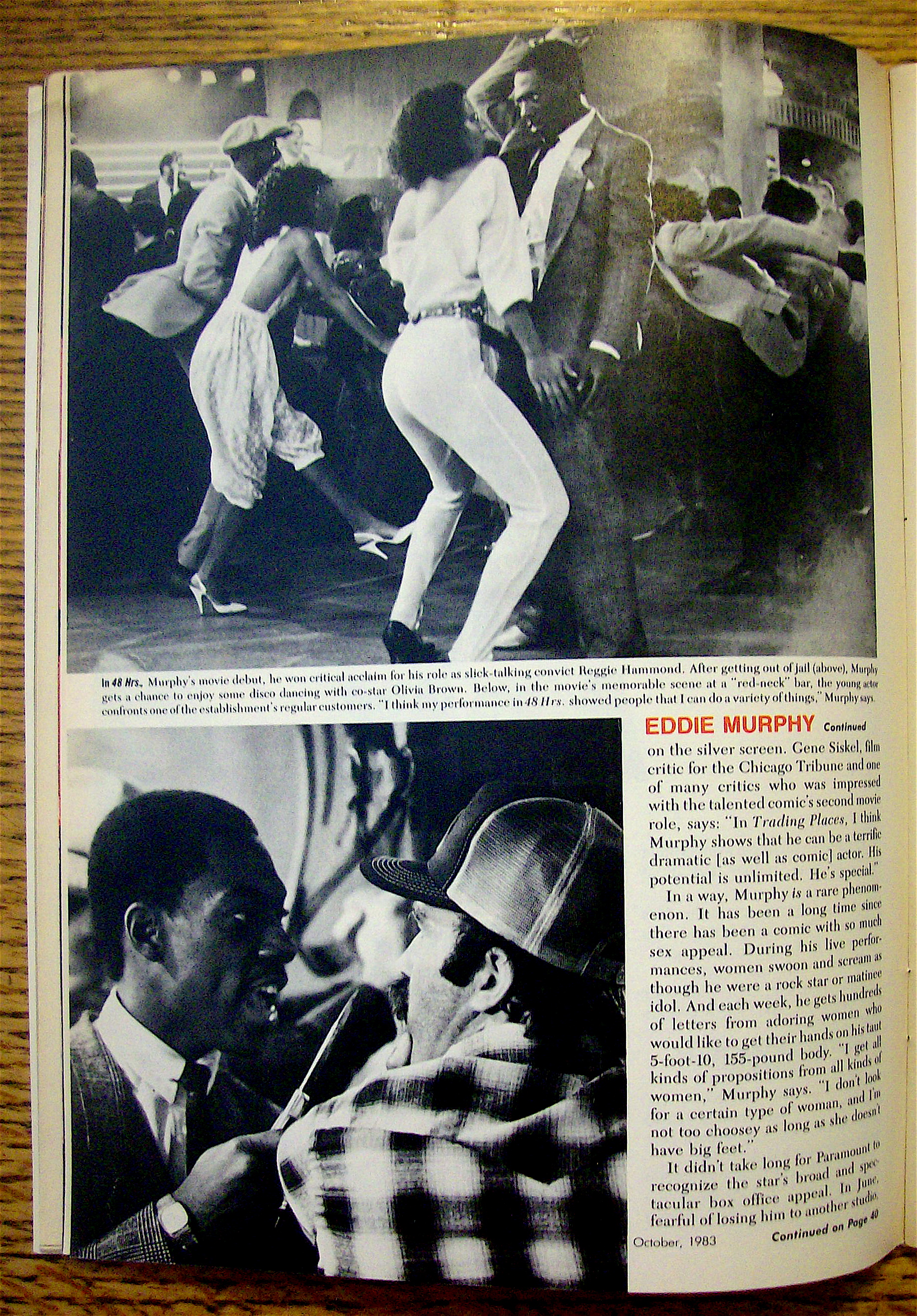 Ebony Magazine-October 1983-Eddie Murphy