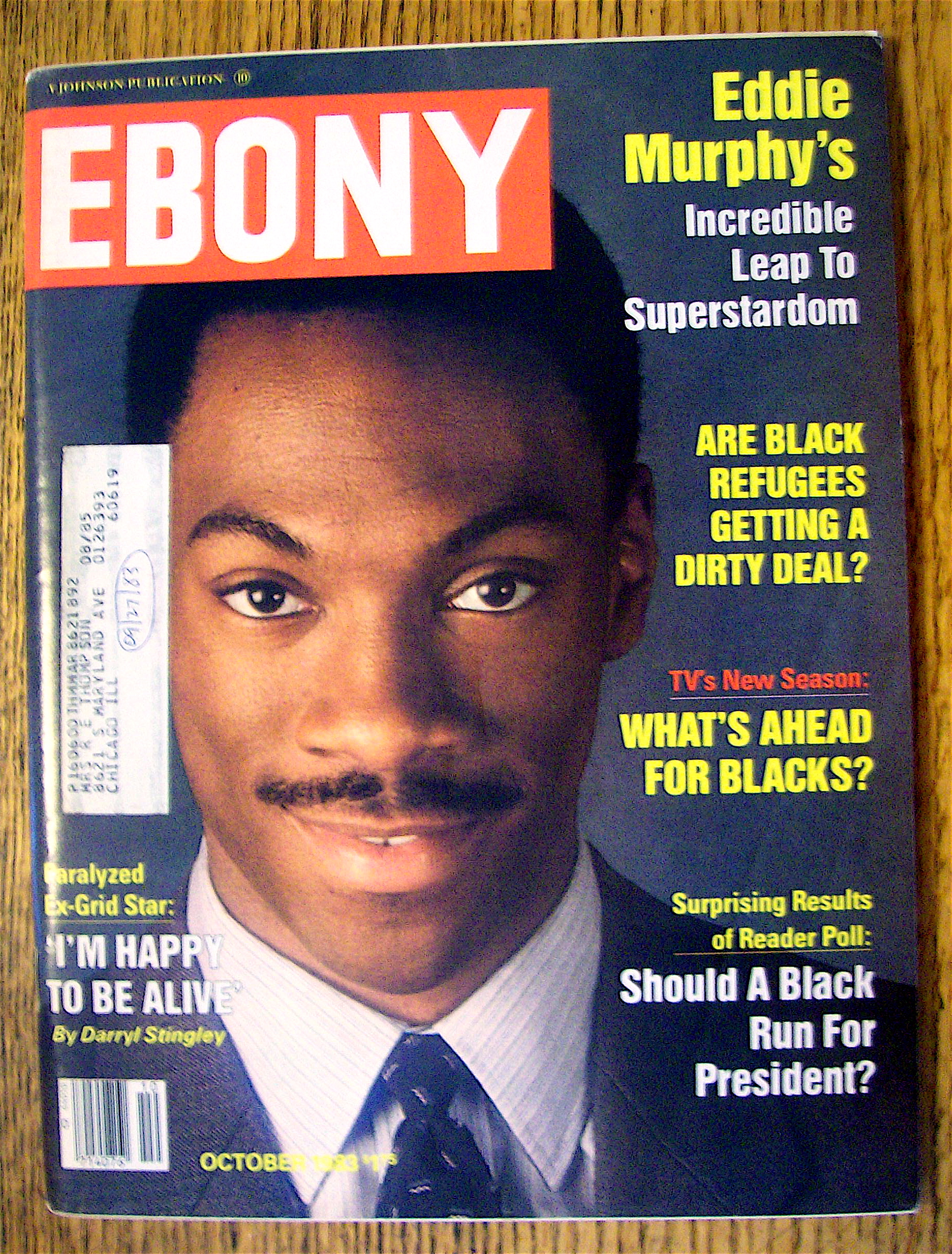 Ebony Magazine-October 1983-Eddie Murphy