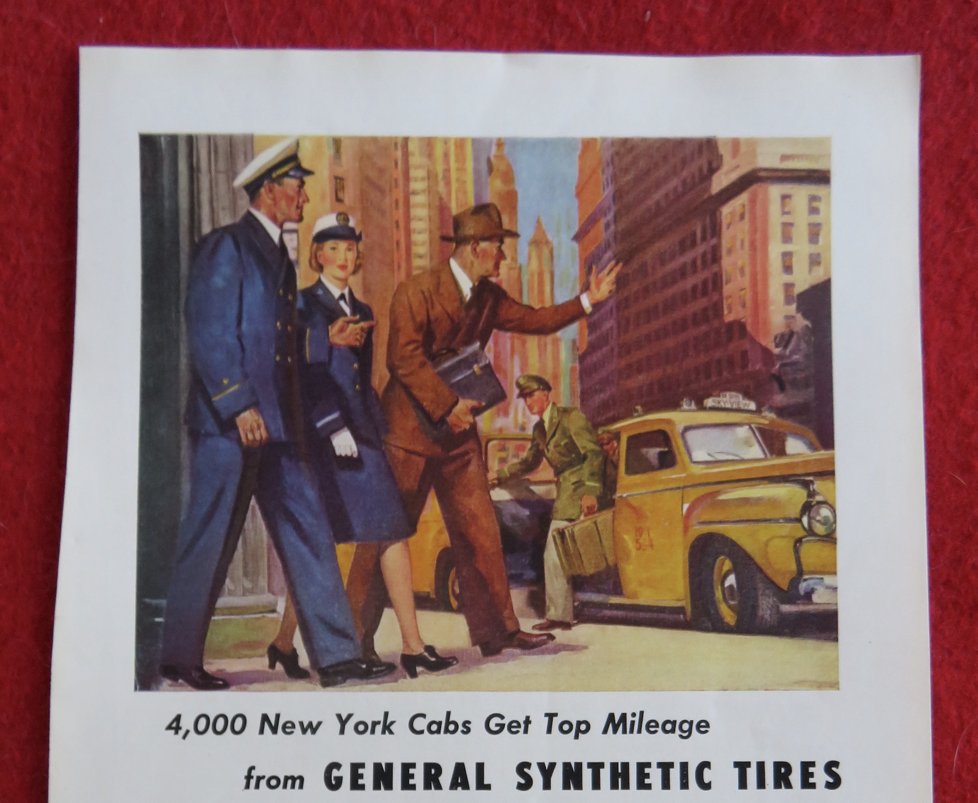 1944 General Tires with General Synthetic Tires